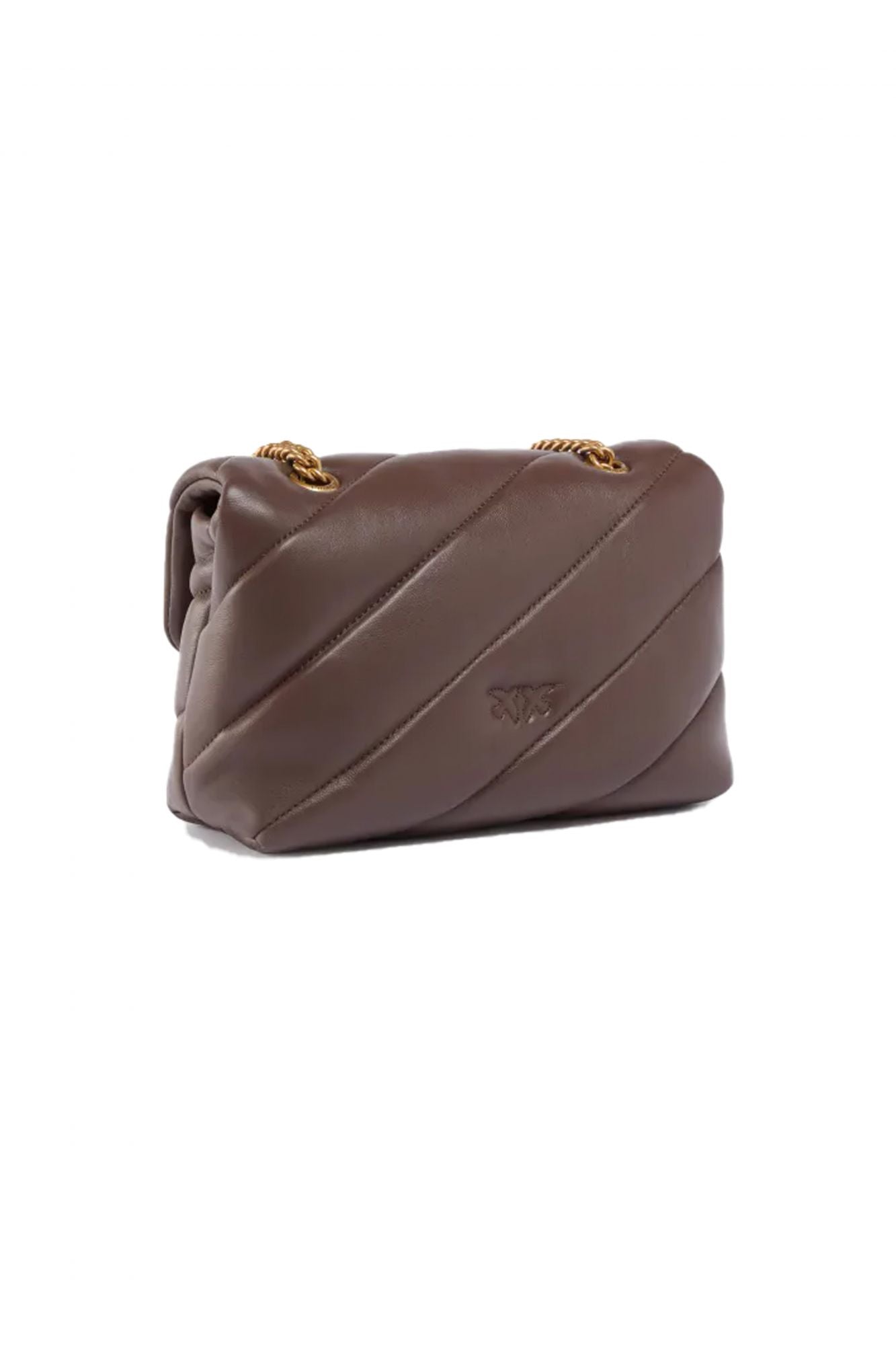 PINKO  LOVE MINI PUFF CL SHEEP en color MARRON (2)