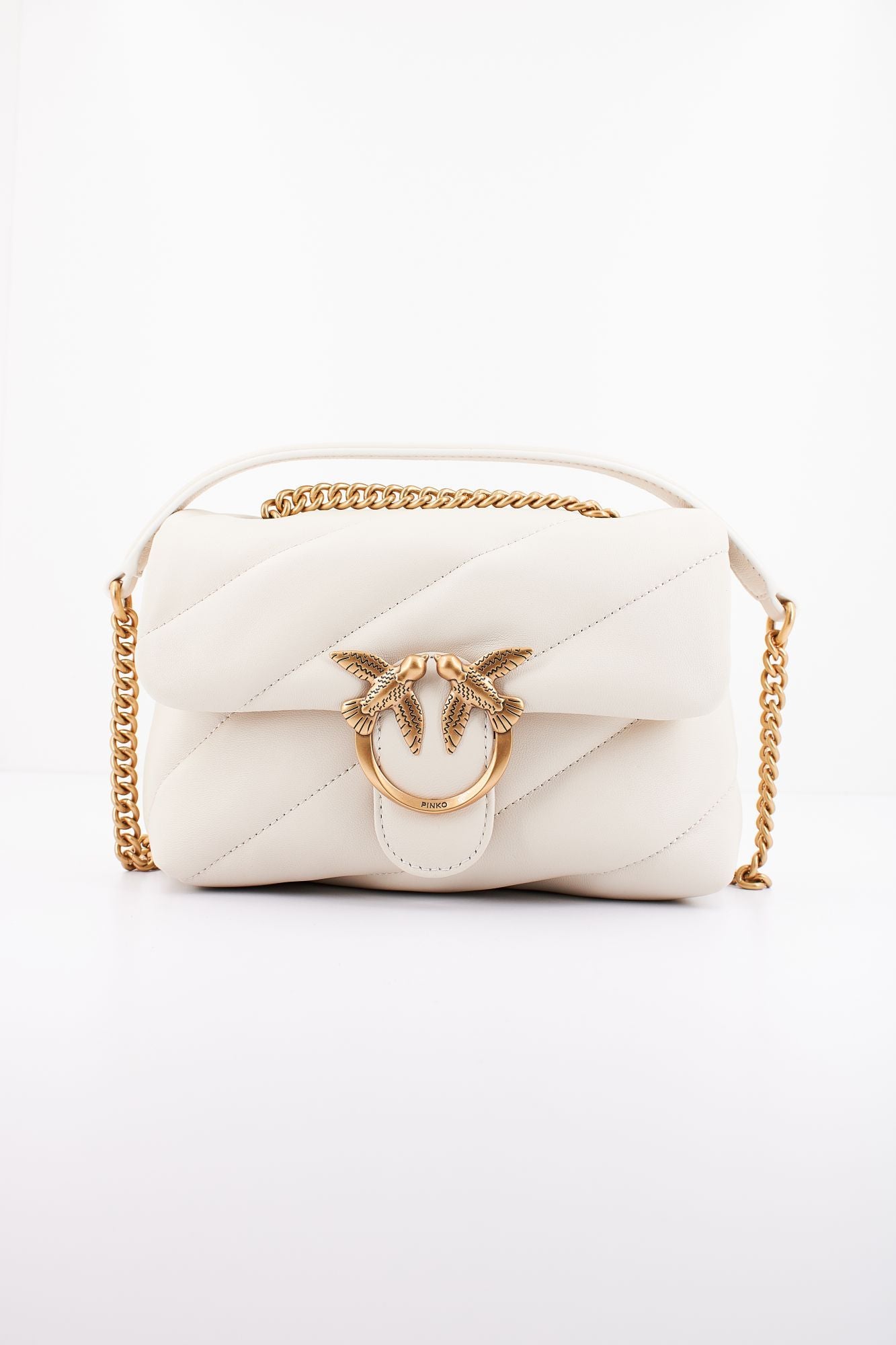 PINKO  LOVE MINI PUFF CL SHEEP en color BLANCO (1)