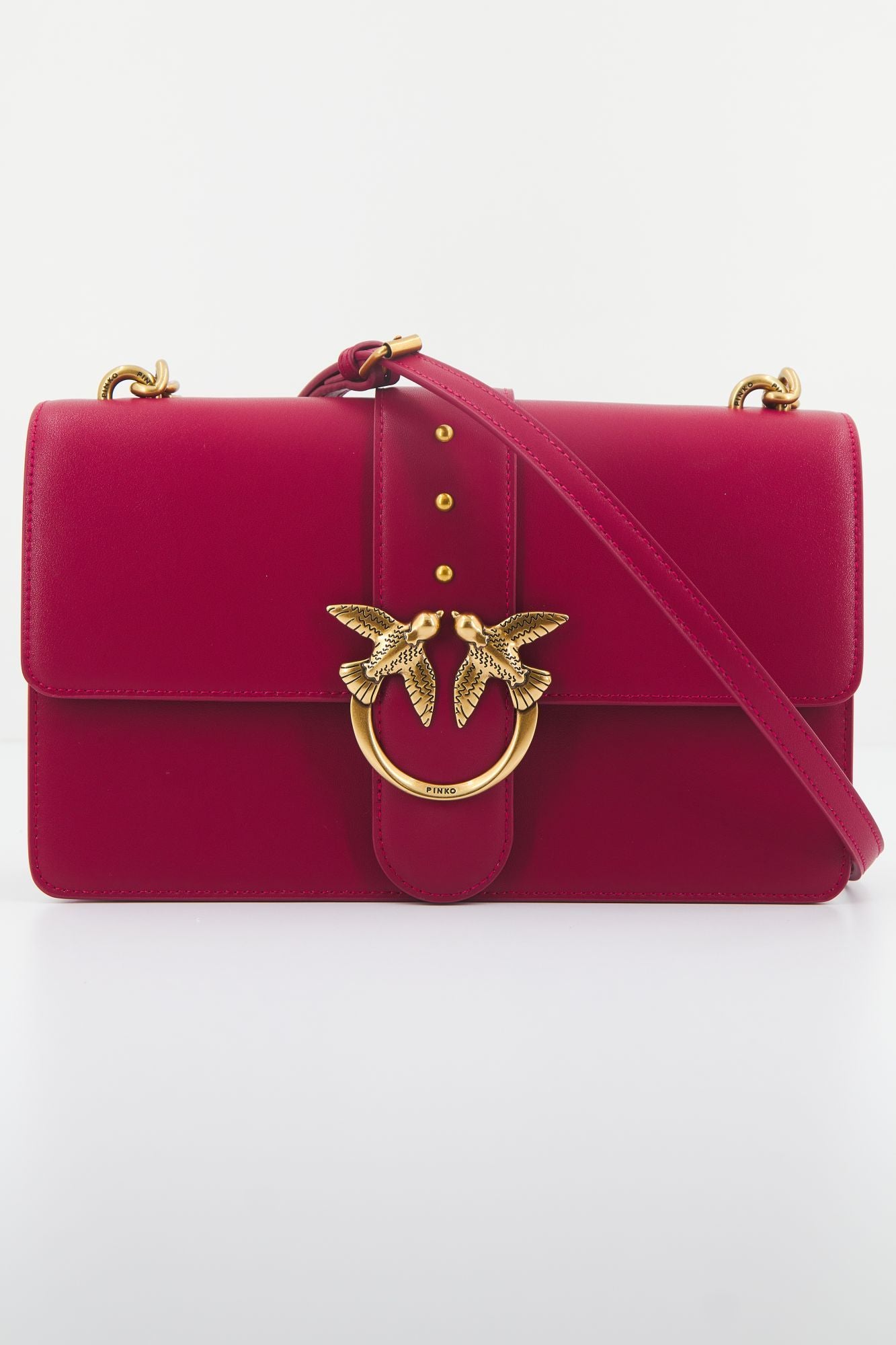 PINKO LOVE ONE CLASSIC CL VIT en color BURDEOS (1)