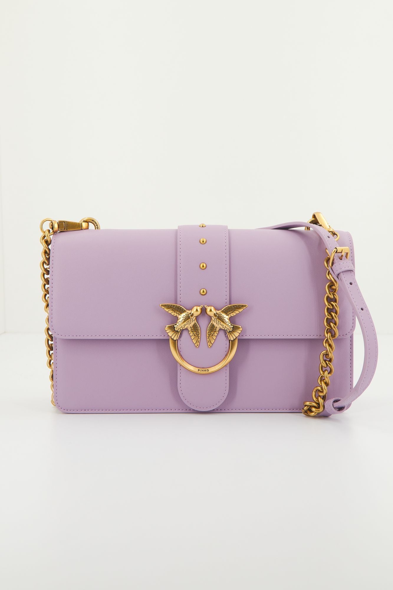 PINKO LOVE ONE CLASSIC CL VIT en color VIOLETA (1)