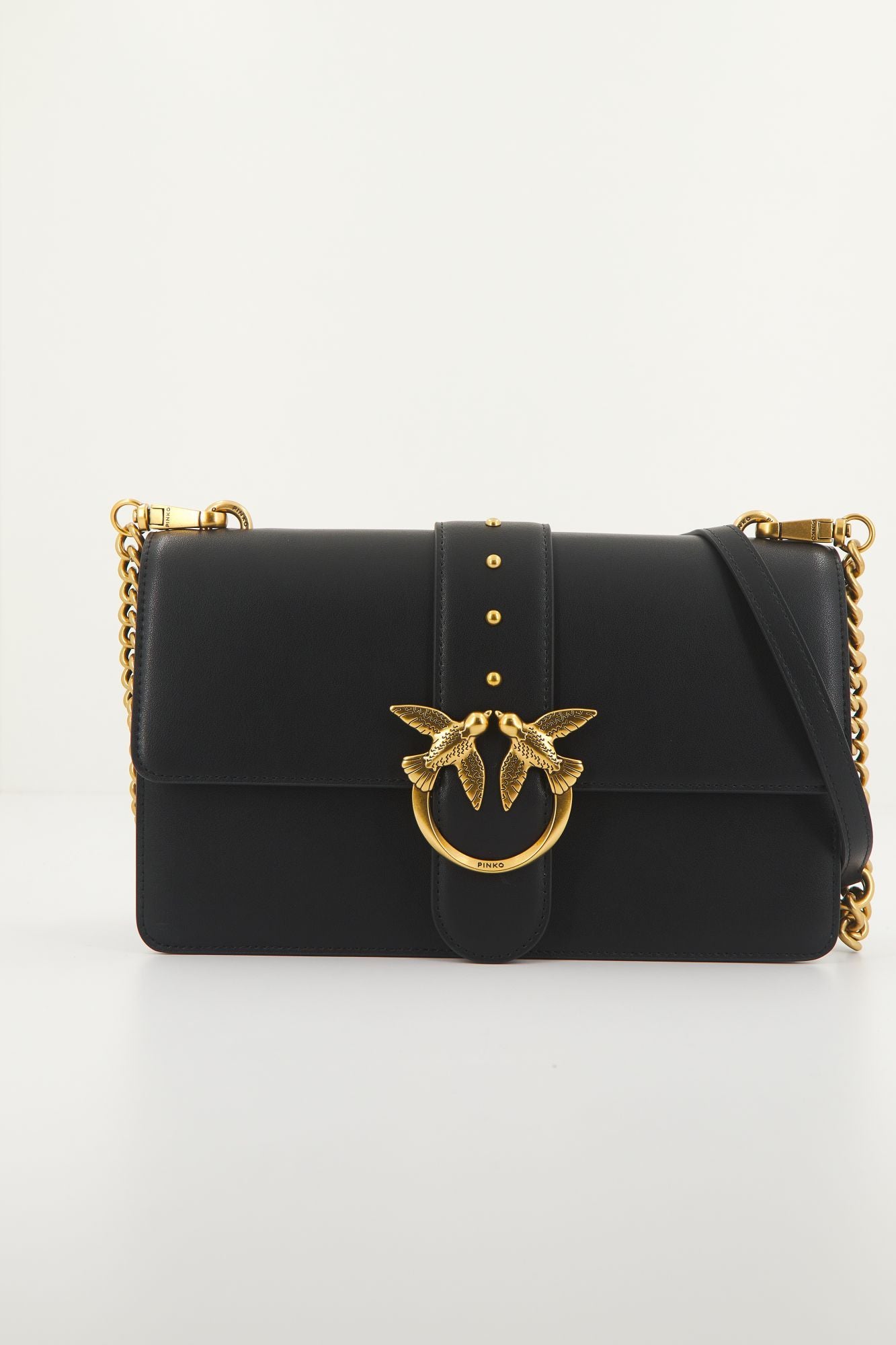 PINKO LOVE ONE CLASSIC CL VIT en color NEGRO (1)