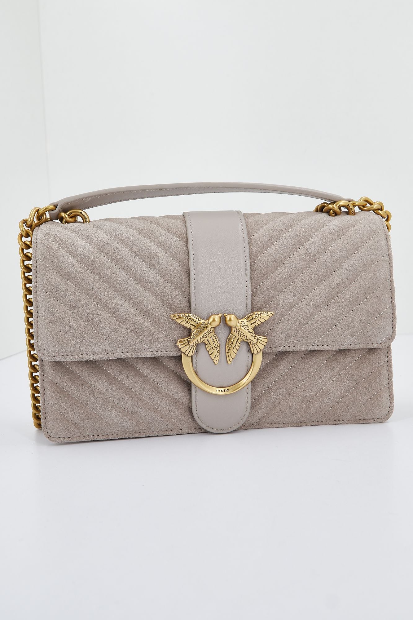 PINKO LOVE ONE CLASSIC en color BEIS (1)