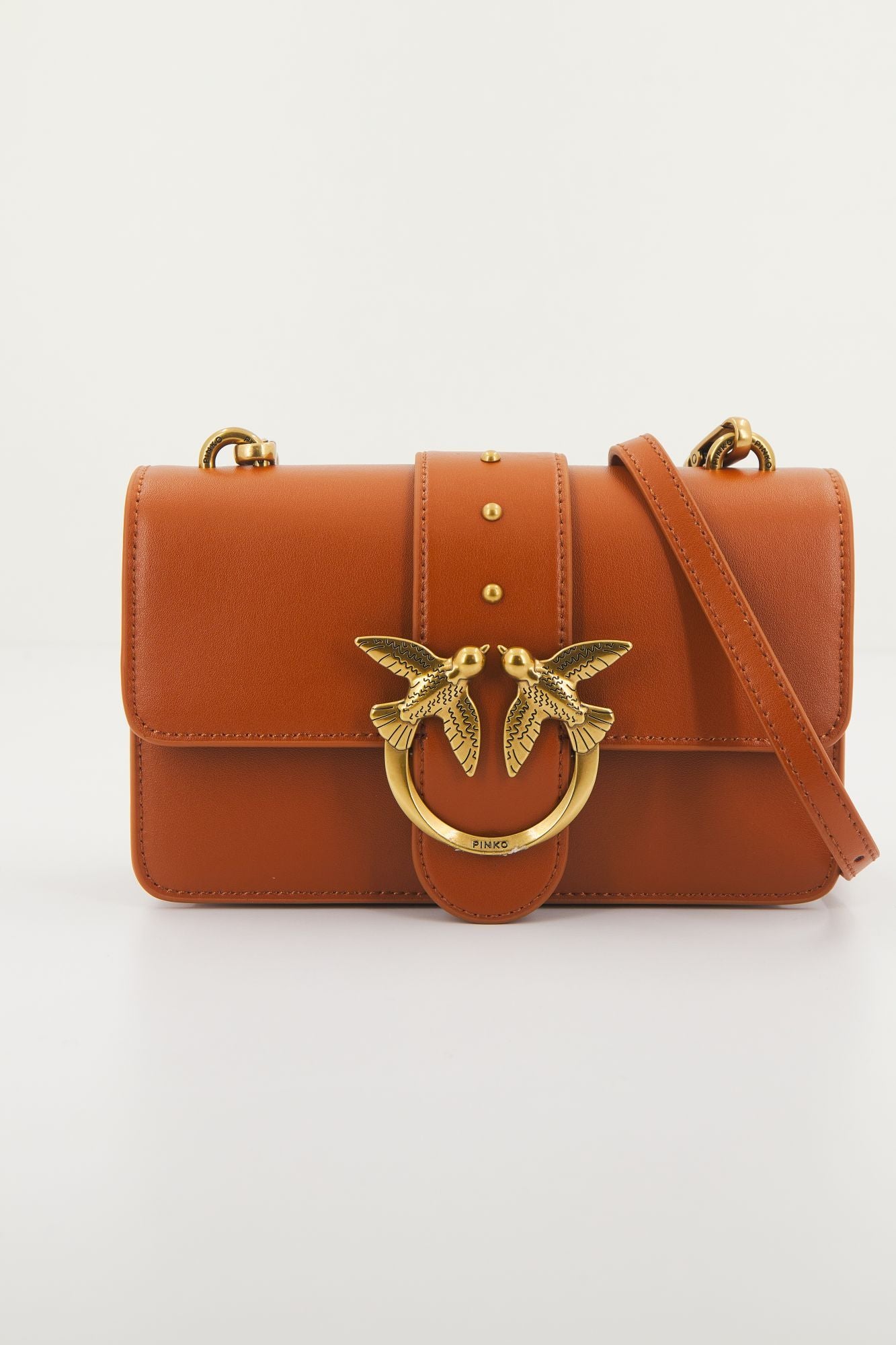 PINKO  LOVE ONE MINI CL VITELL en color MARRON (1)