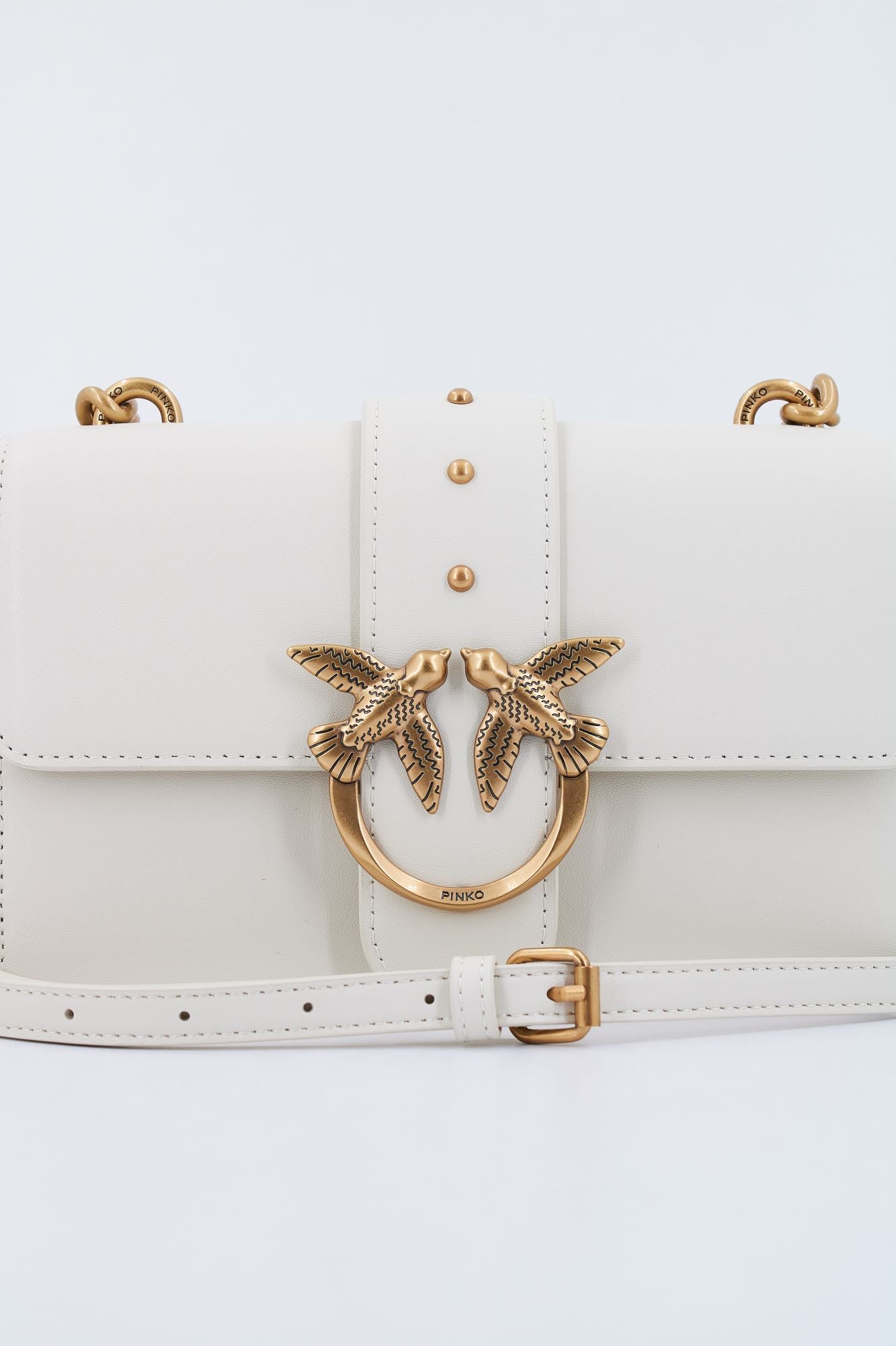 PINKO LOVE ONE MINI CL VITELL en color BLANCO (4)
