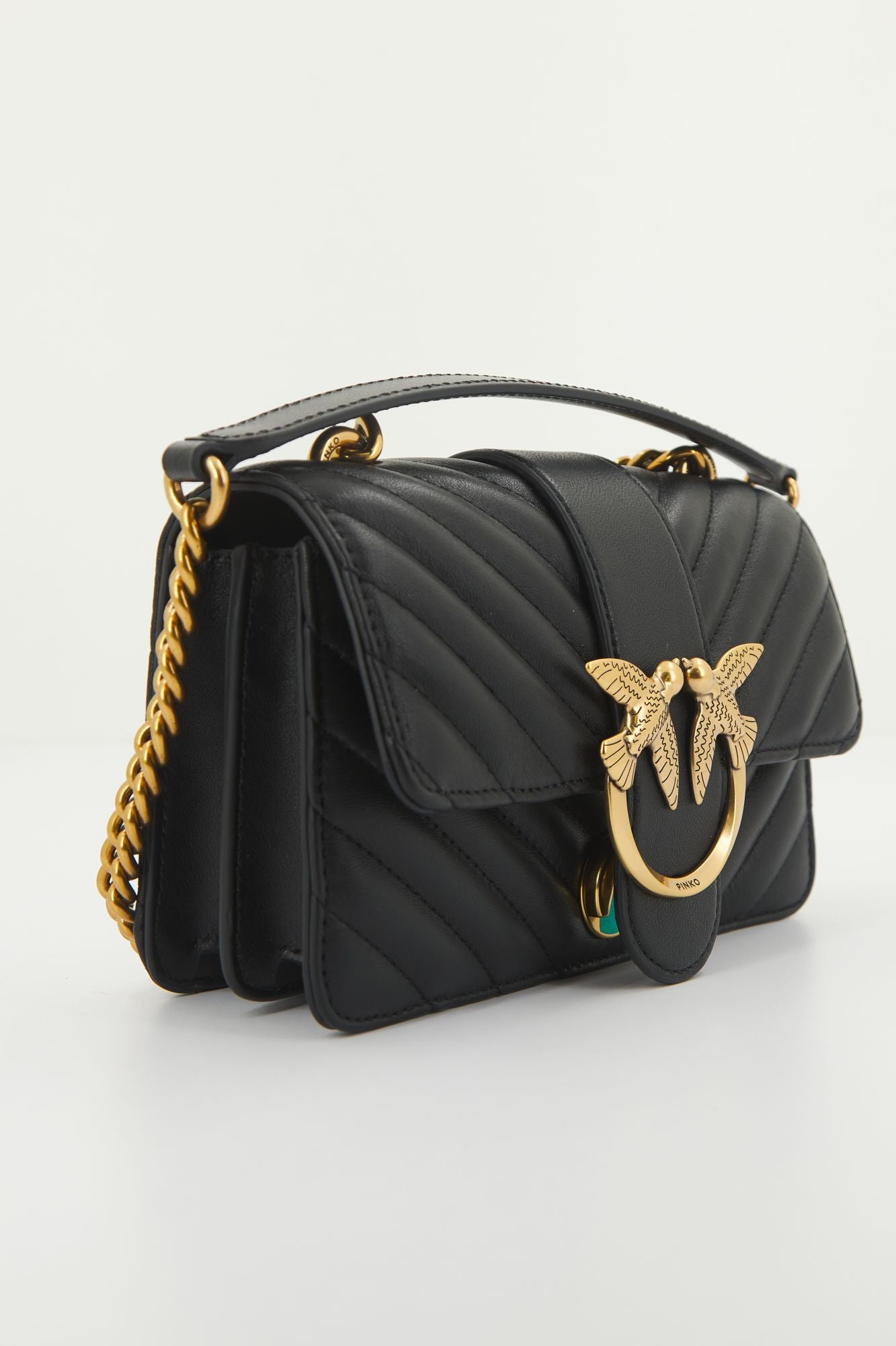 PINKO LOVE ONE MINI CL SHEEP en color NEGRO (2)