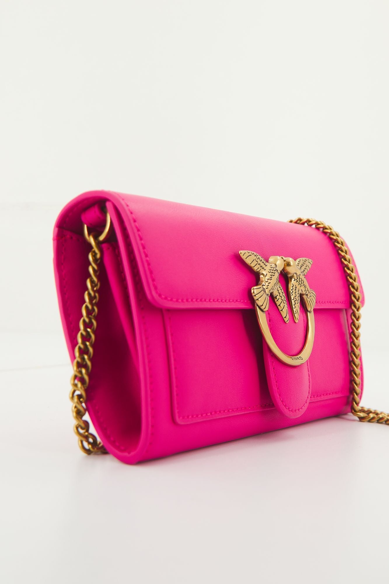 PINKO  LOVE ONE WALLET C VITEL en color ROSA (2)