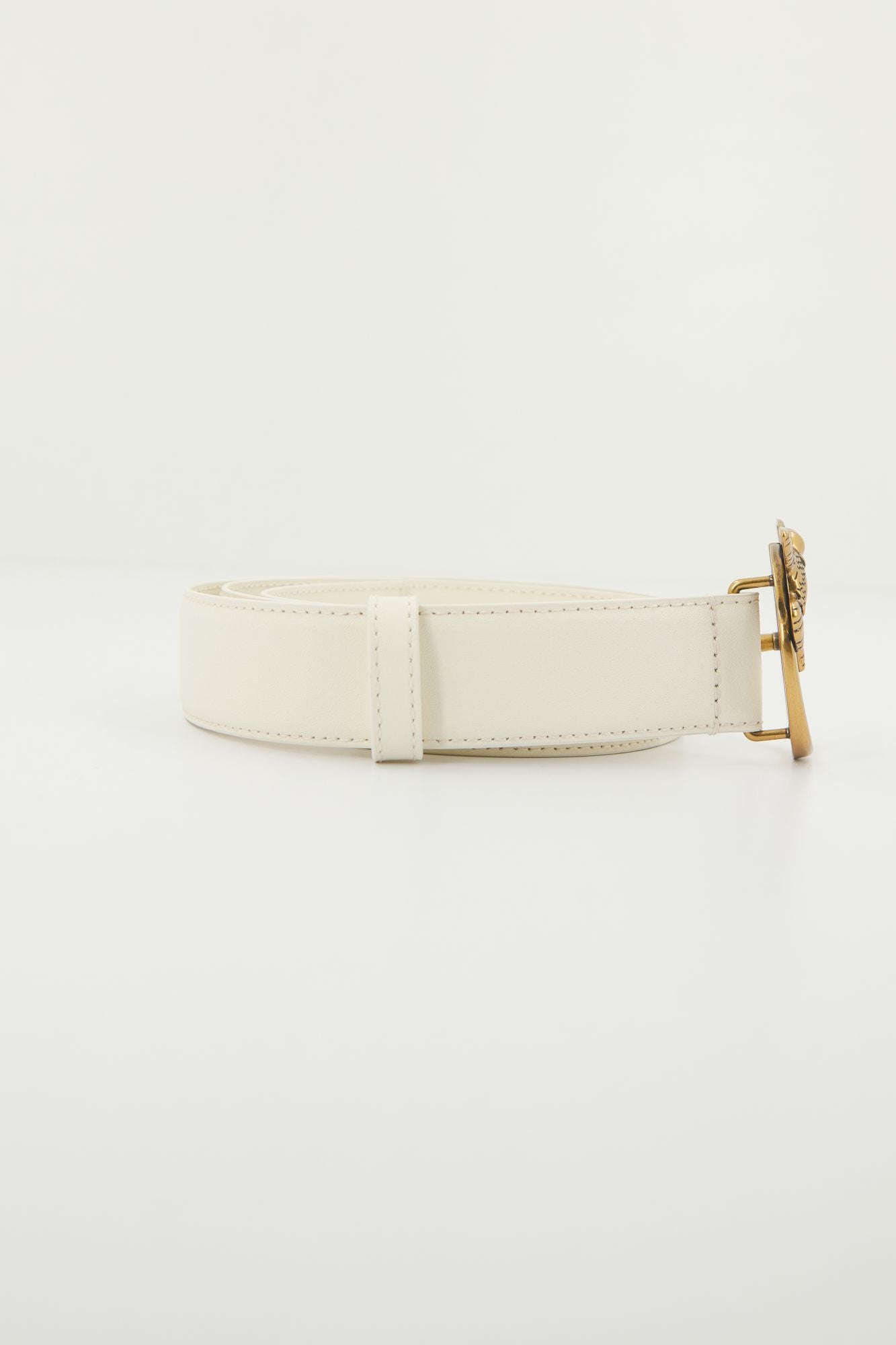 PINKO LOVE BERRY H3 BELT VITE en color BLANCO (2)