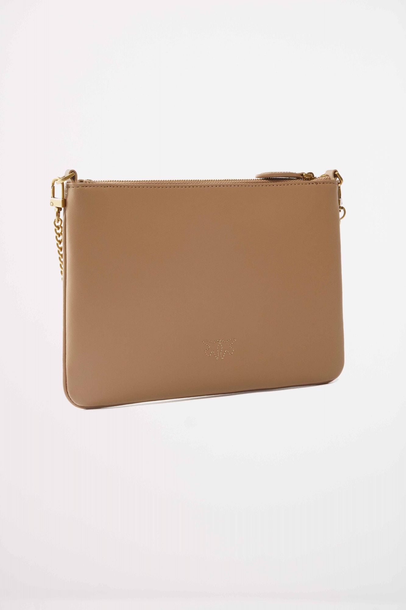PINKO CLASSIC FLAT LOVE BAG SIMPLY en color MARRON (2)