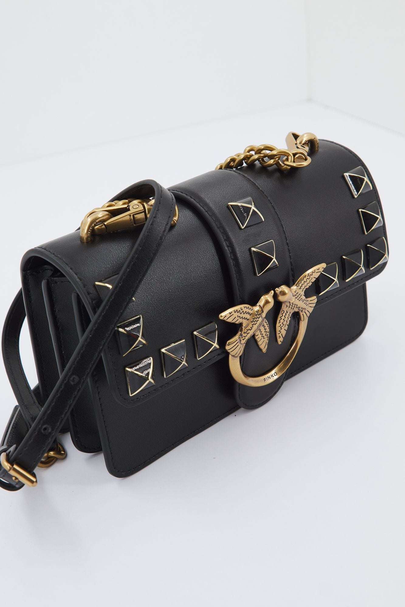 PINKO LOVE ONE MINI CL en color NEGRO (3)