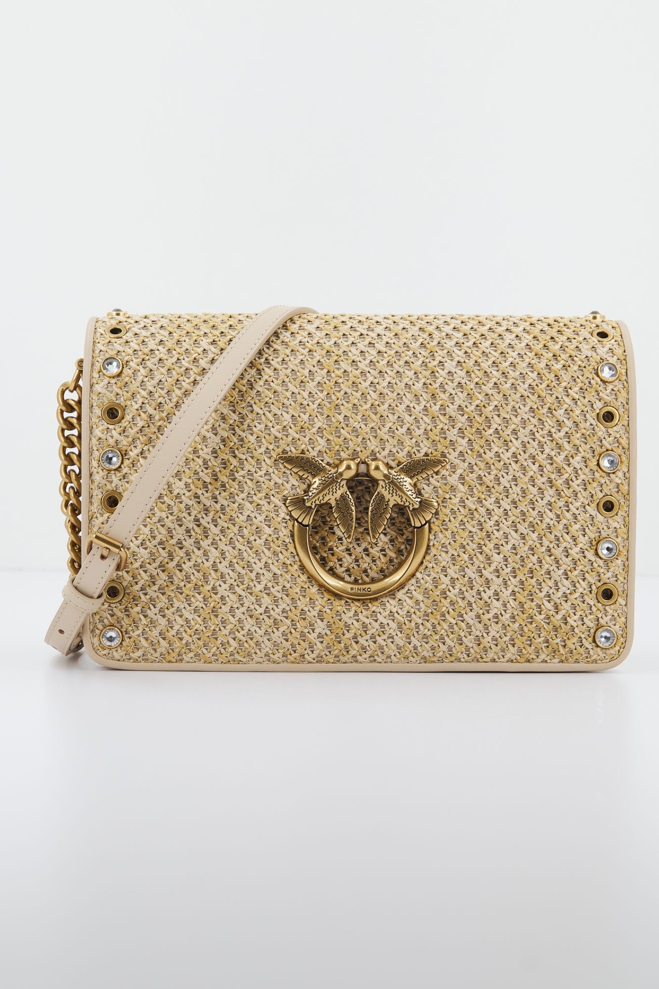 PINKO LOVE CLICK CLASSIC en color BEIS (1)