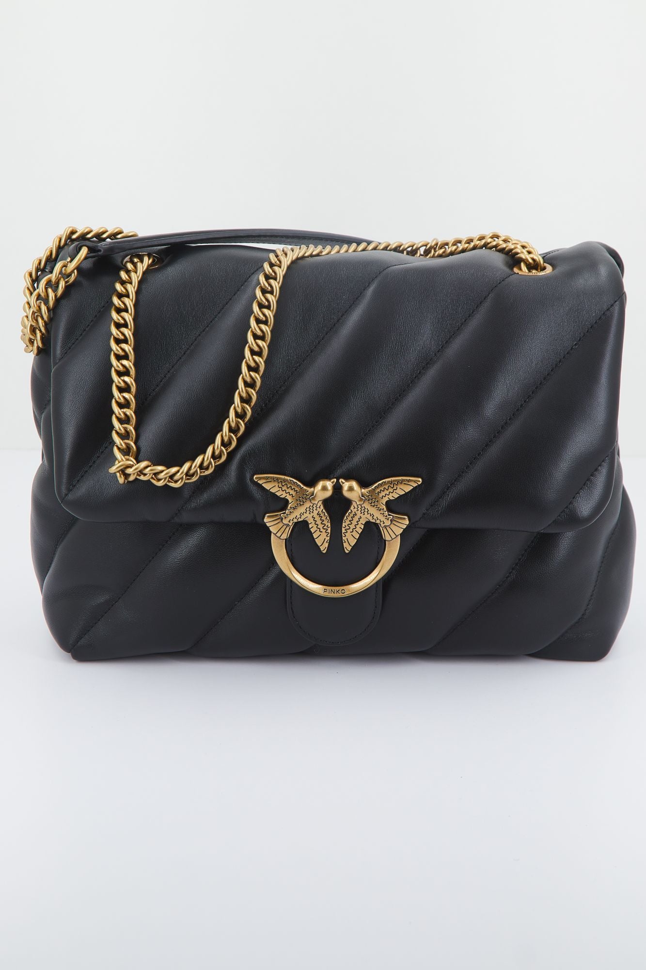 PINKO LOVE PUFF BIG CL SHEEP en color NEGRO (1)