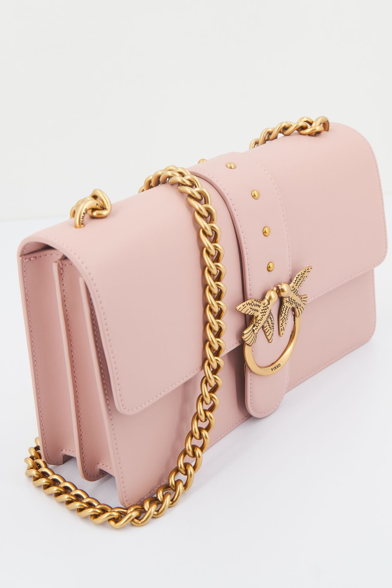 PINKO LOVE ONE CLASSIC C VITE en color NUDE (3)