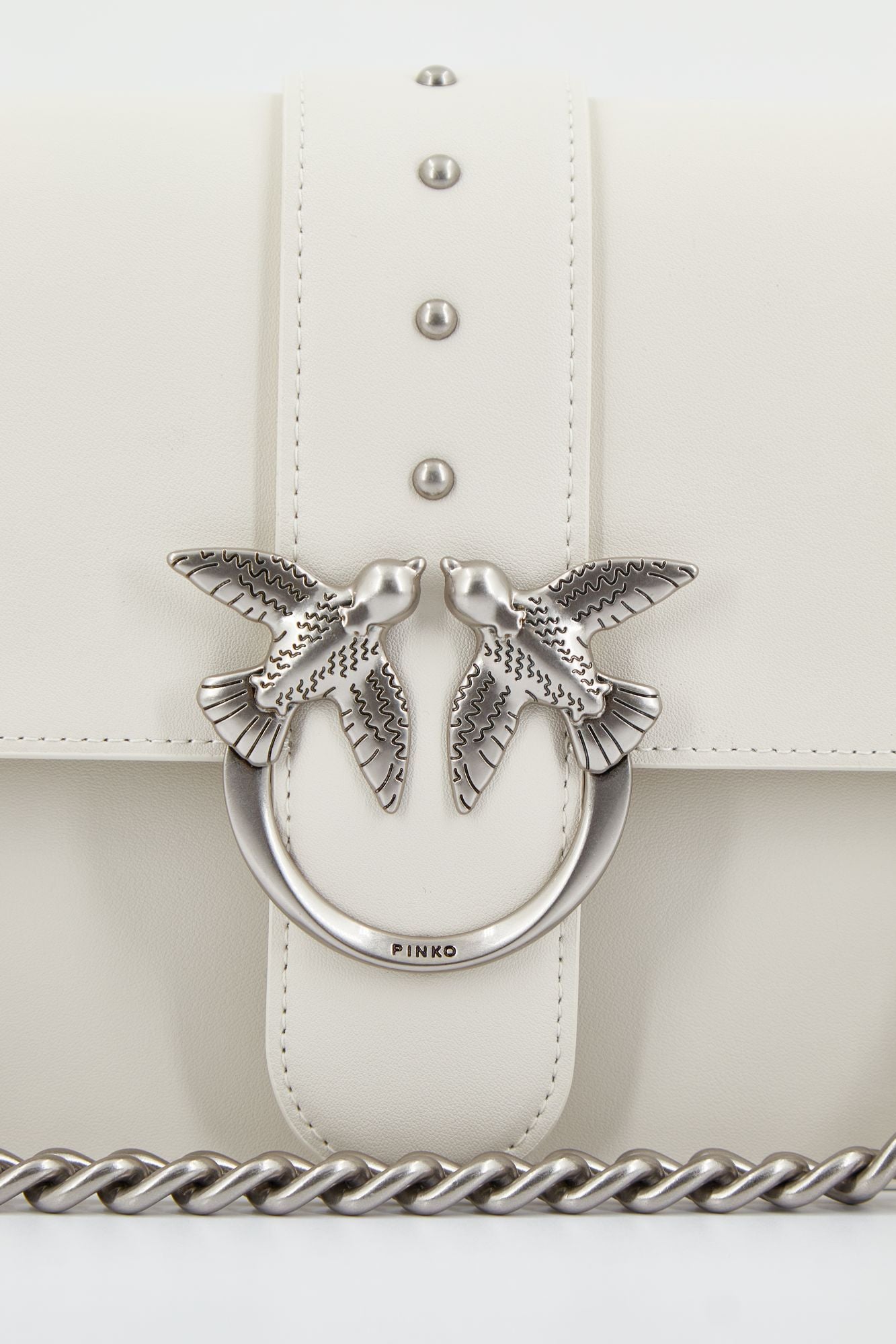 PINKO LOVE ONE CLASSIC C VITE en color BLANCO (4)