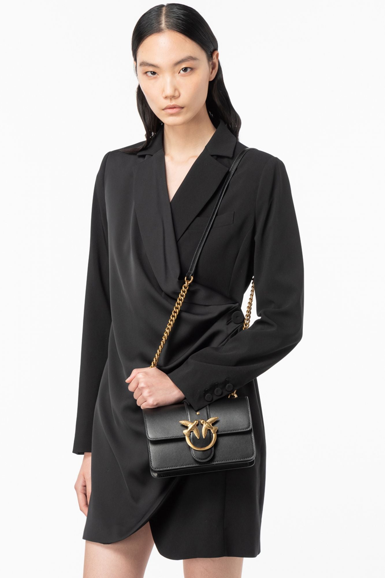 PINKO LOVE ONE CLASSIC C VITE en color NEGRO (2)