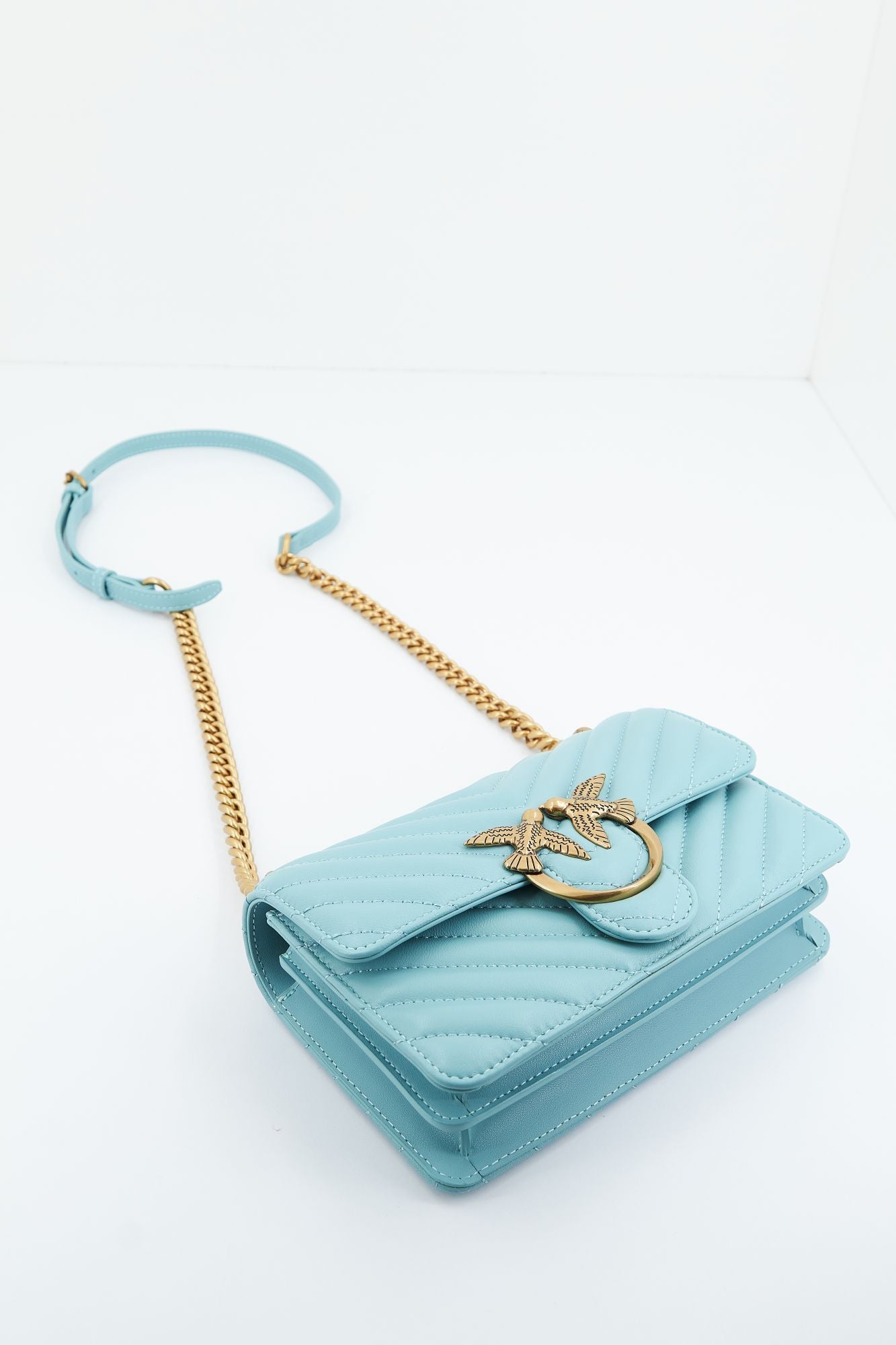 PINKO LOVE ONE MINI DC SHEEP en color AZUL (3)