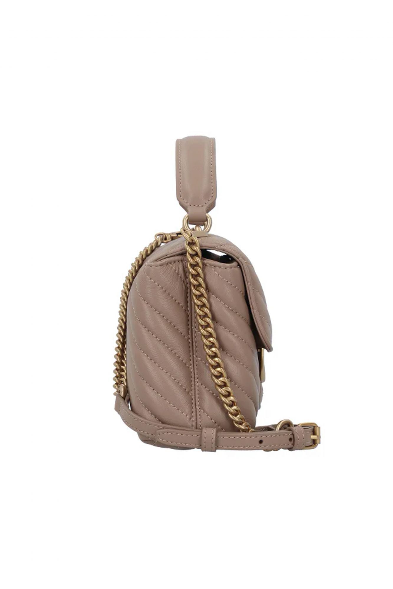 PINKO A0GK LOVE LADY PUFF CLASSIC en color MARRON (3)