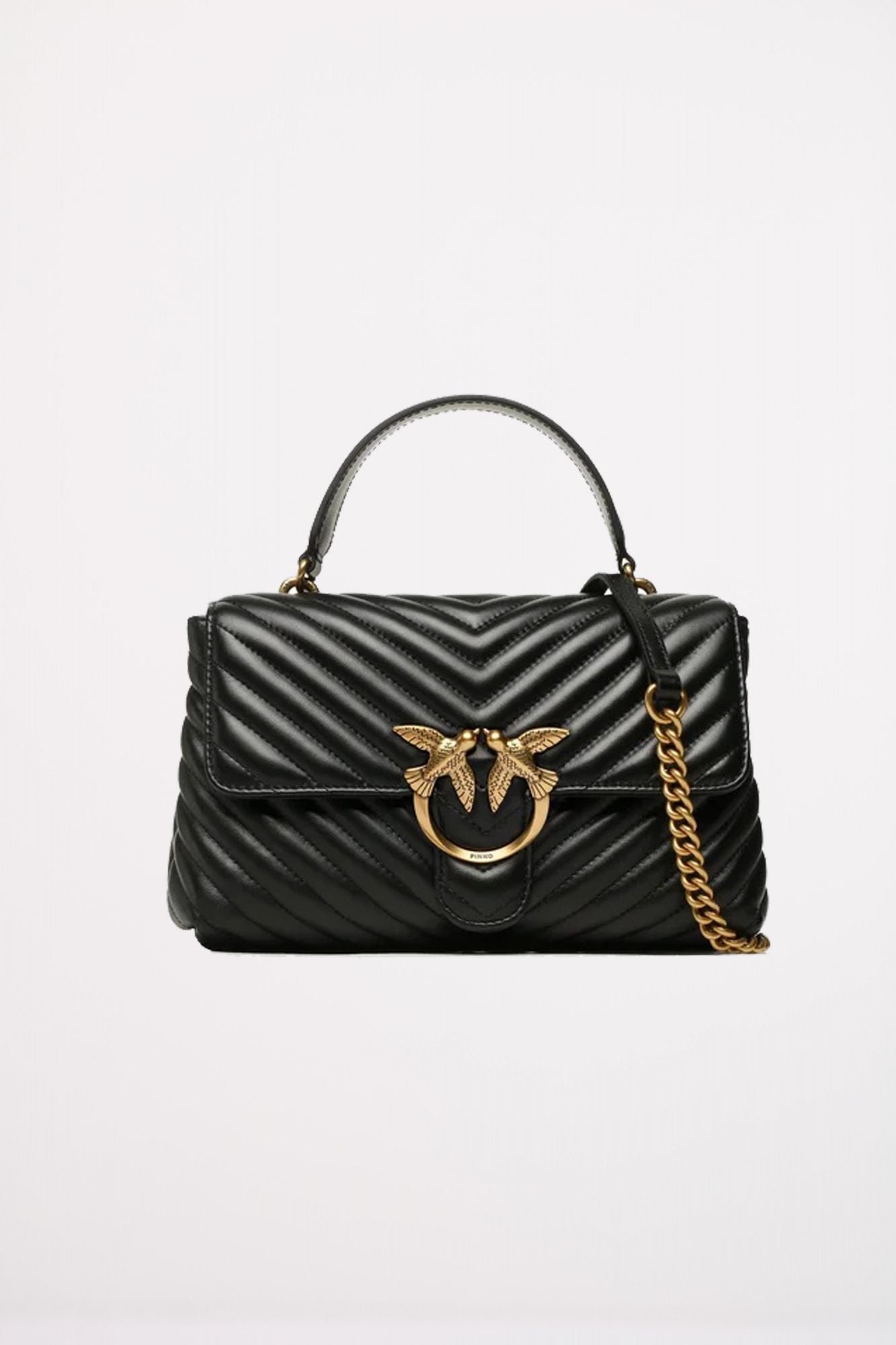 PINKO  LOVE LADY PUFF CLASSIC en color NEGRO (1)