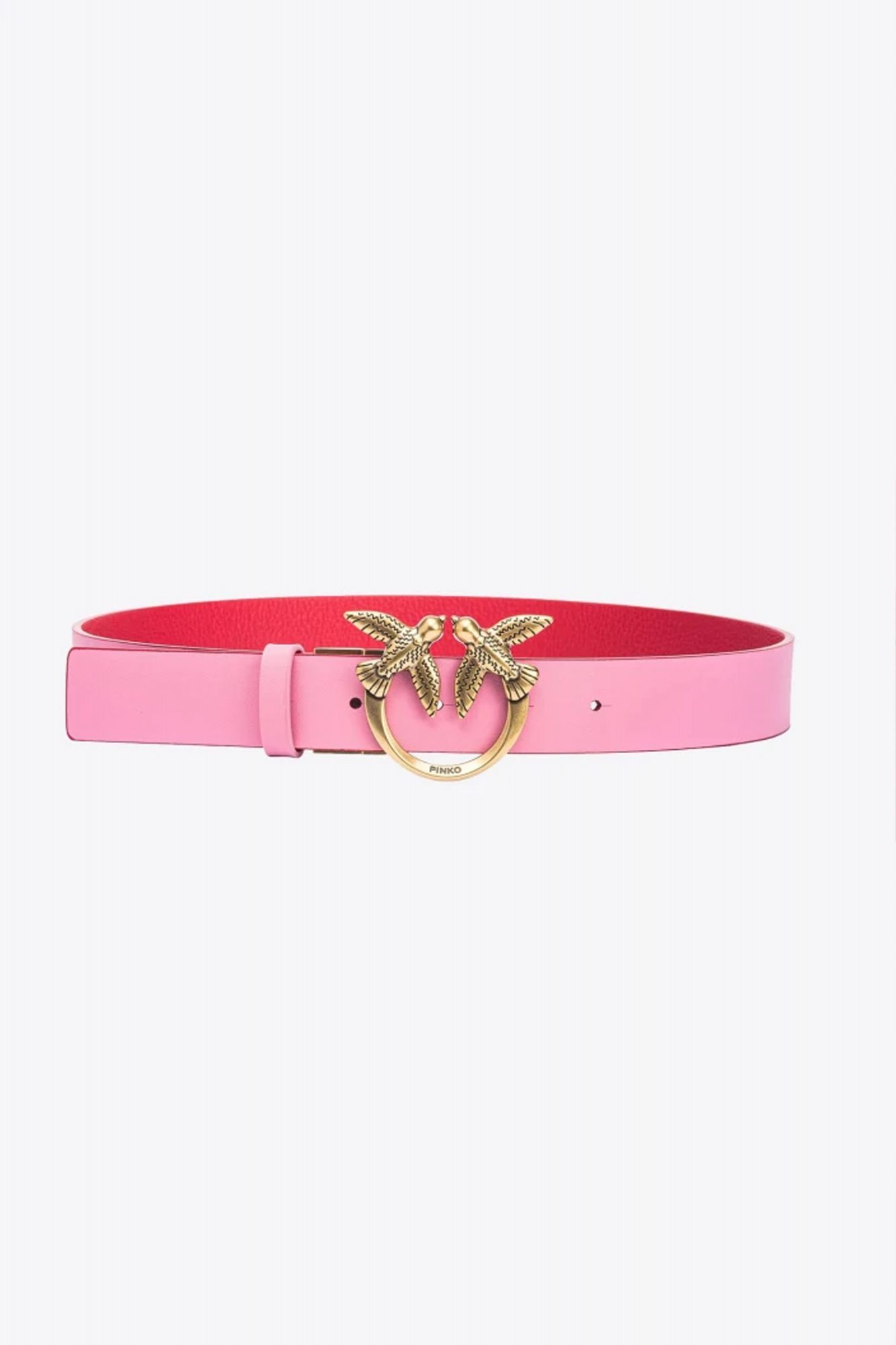 PINKO LOVE BIRDS REVERSIBLE en color ROJO (2)