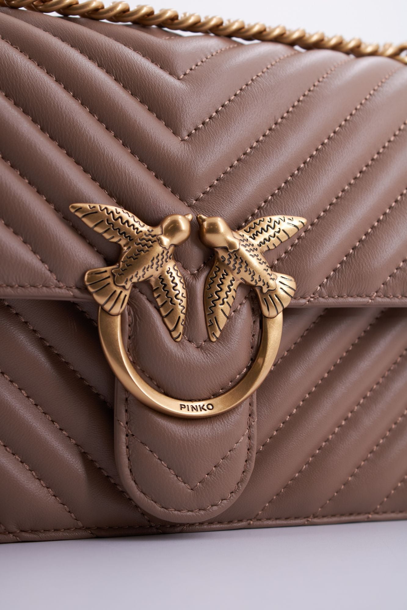 PINKO LOVE ONE CLASSIC DC SHEEP en color MARRON (4)