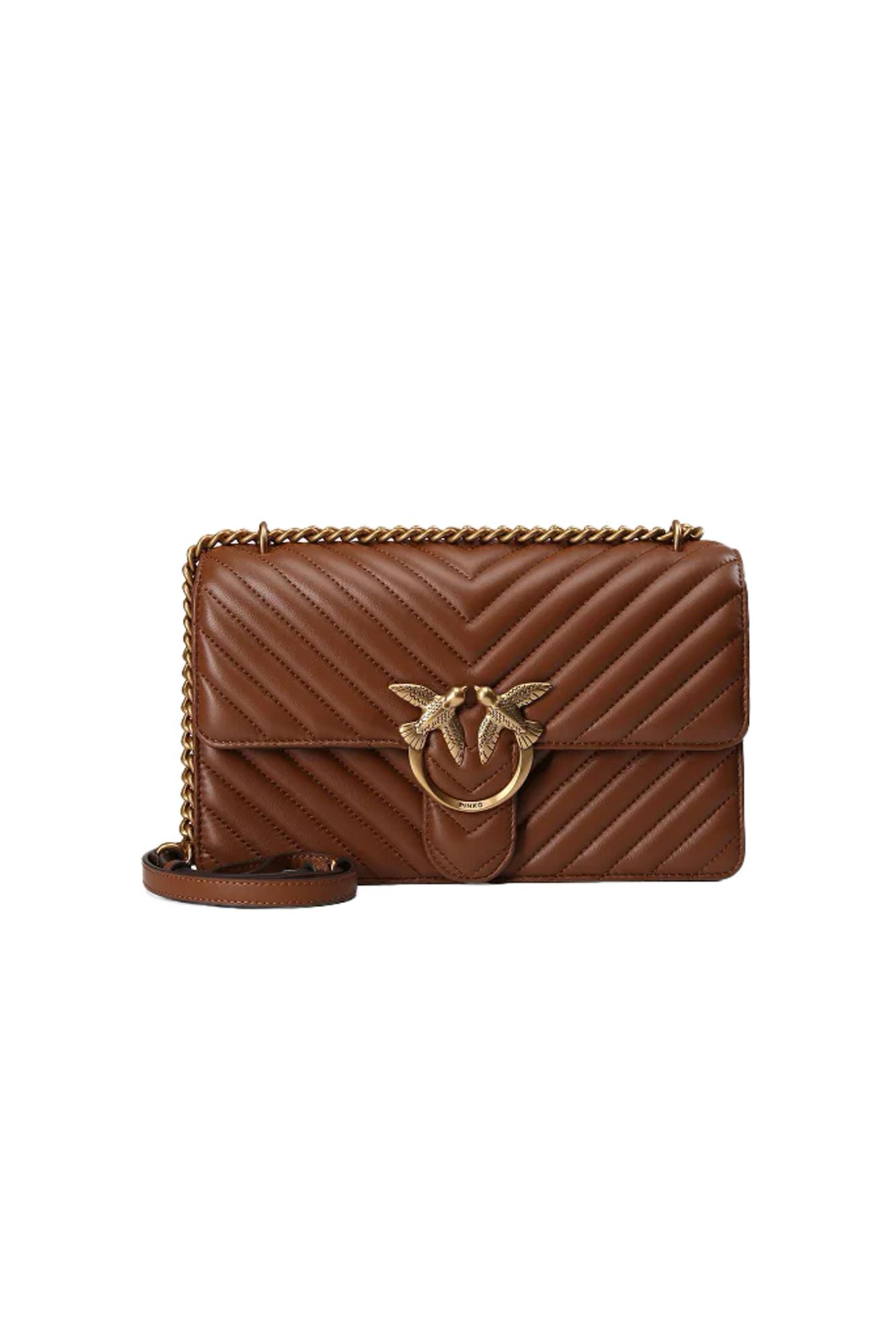 PINKO LOVE ONE CLASSIC DC SHE en color MARRON (1)