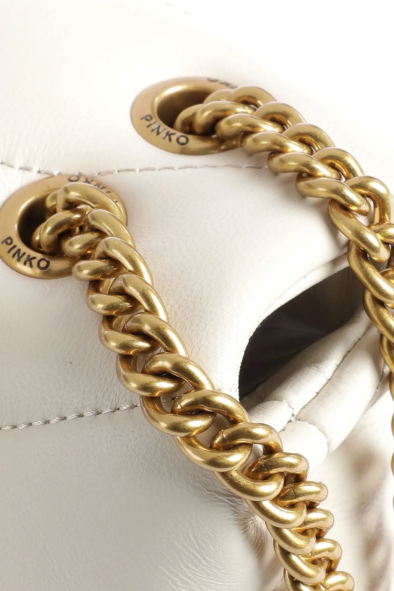 PINKO LOVE PUFF BABY CL en color BLANCO (3)