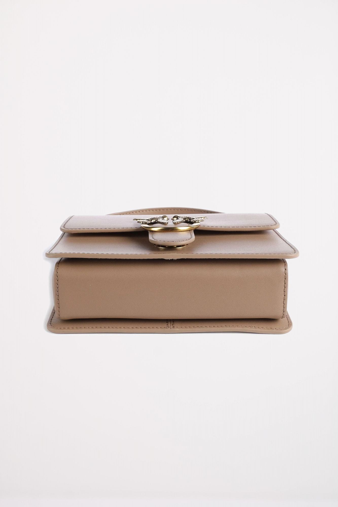 PINKO LOVE ONE TOP HANDLE MIN en color NUDE (3)