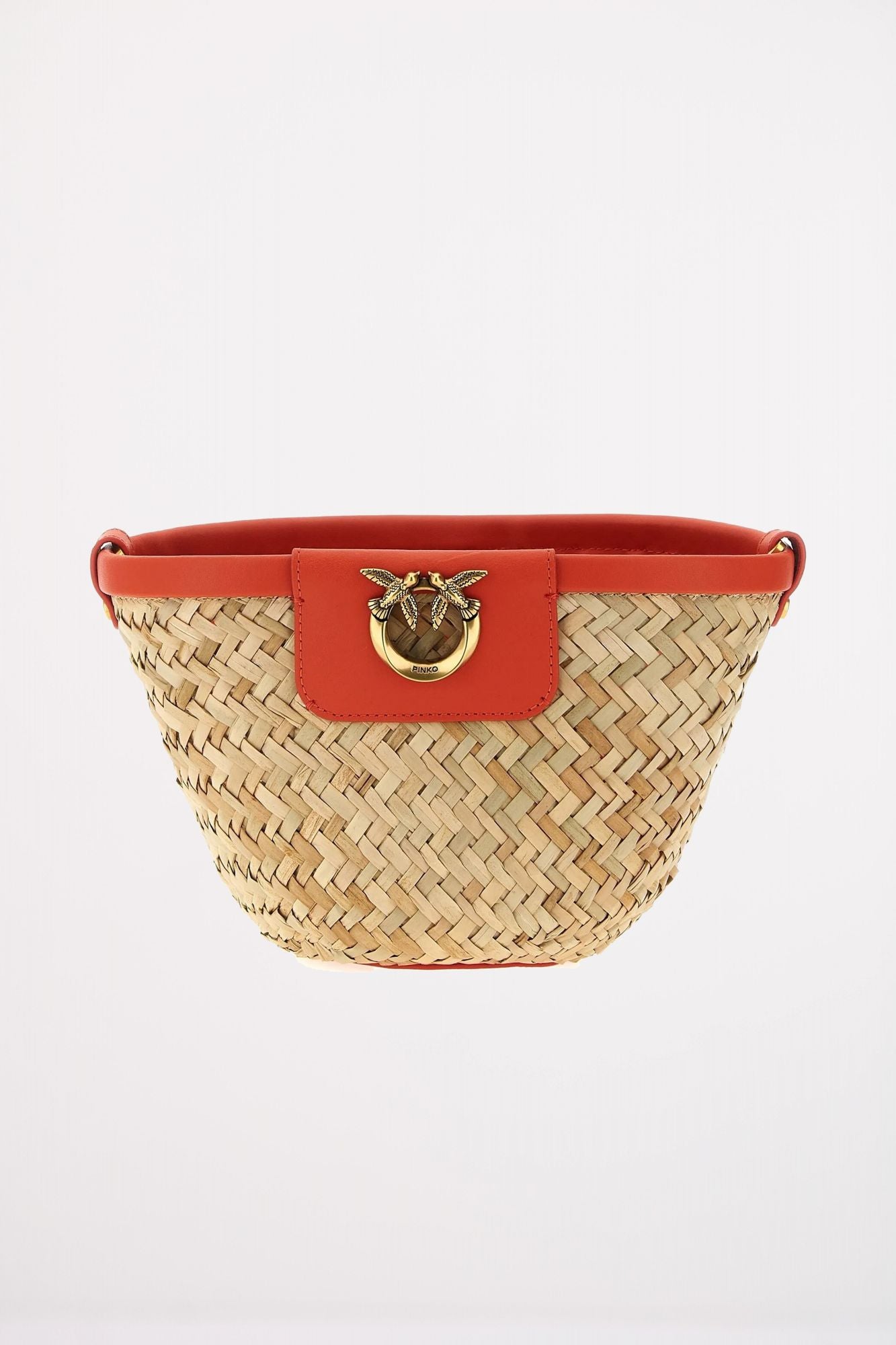 PINKO LOVE SUMMER BUCKET en color NARANJA (1)