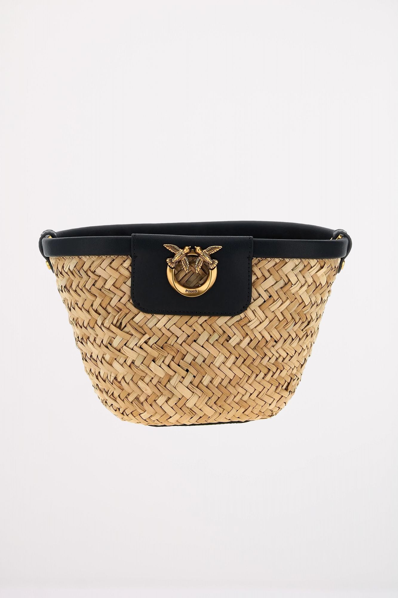 PINKO LOVE SUMMER BUCKET en color NEGRO (1)