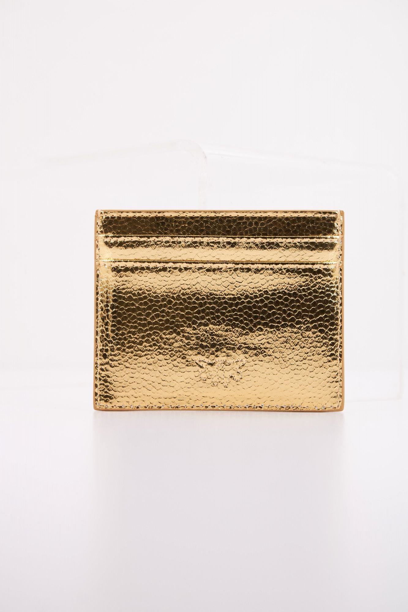 PINKO CARD HOLDER SIMPLY en color ORO (3)