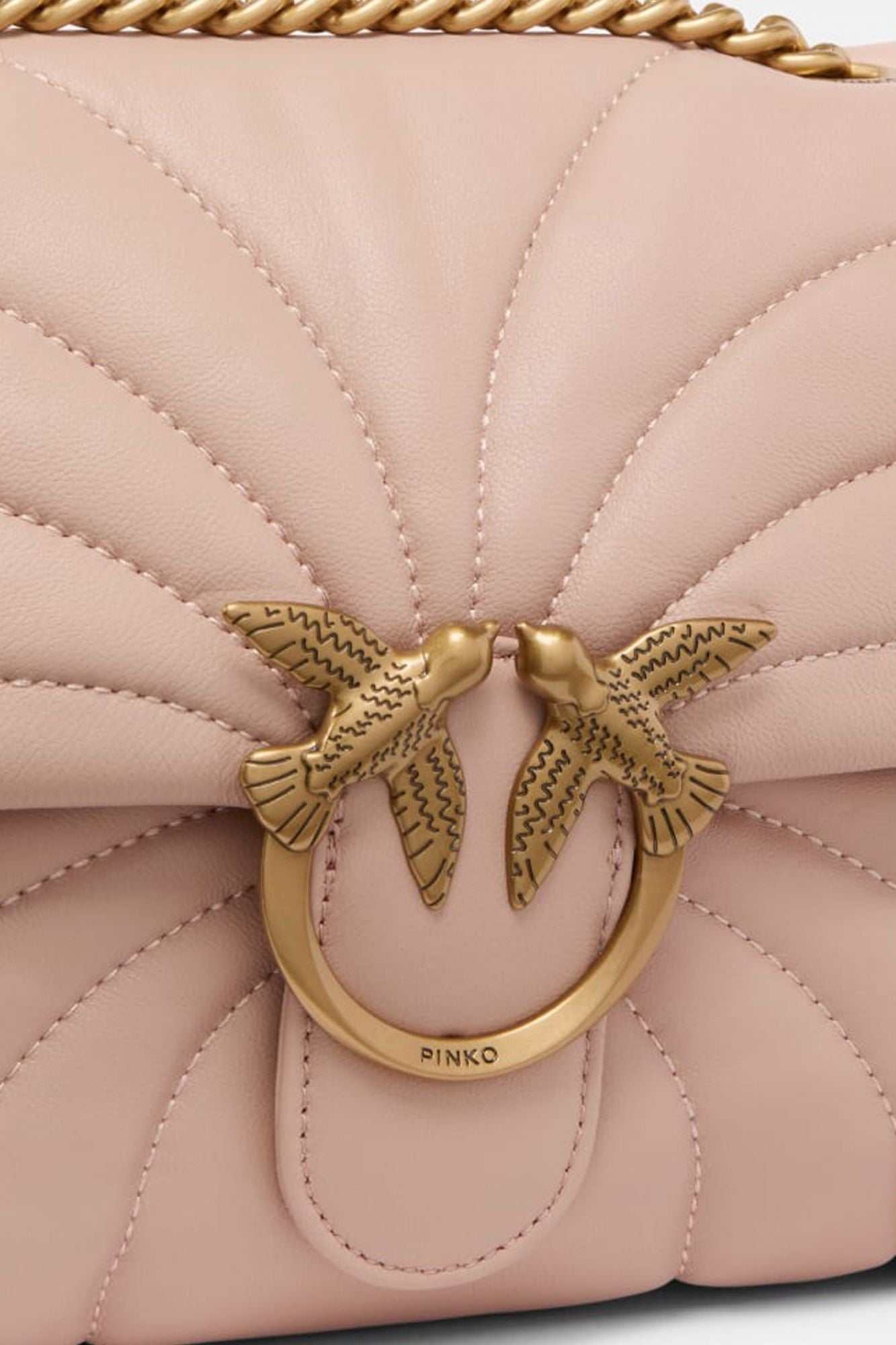 PINKO  A1EX LOVE PUFF MINI CL SHEEP en color ROSA (4)