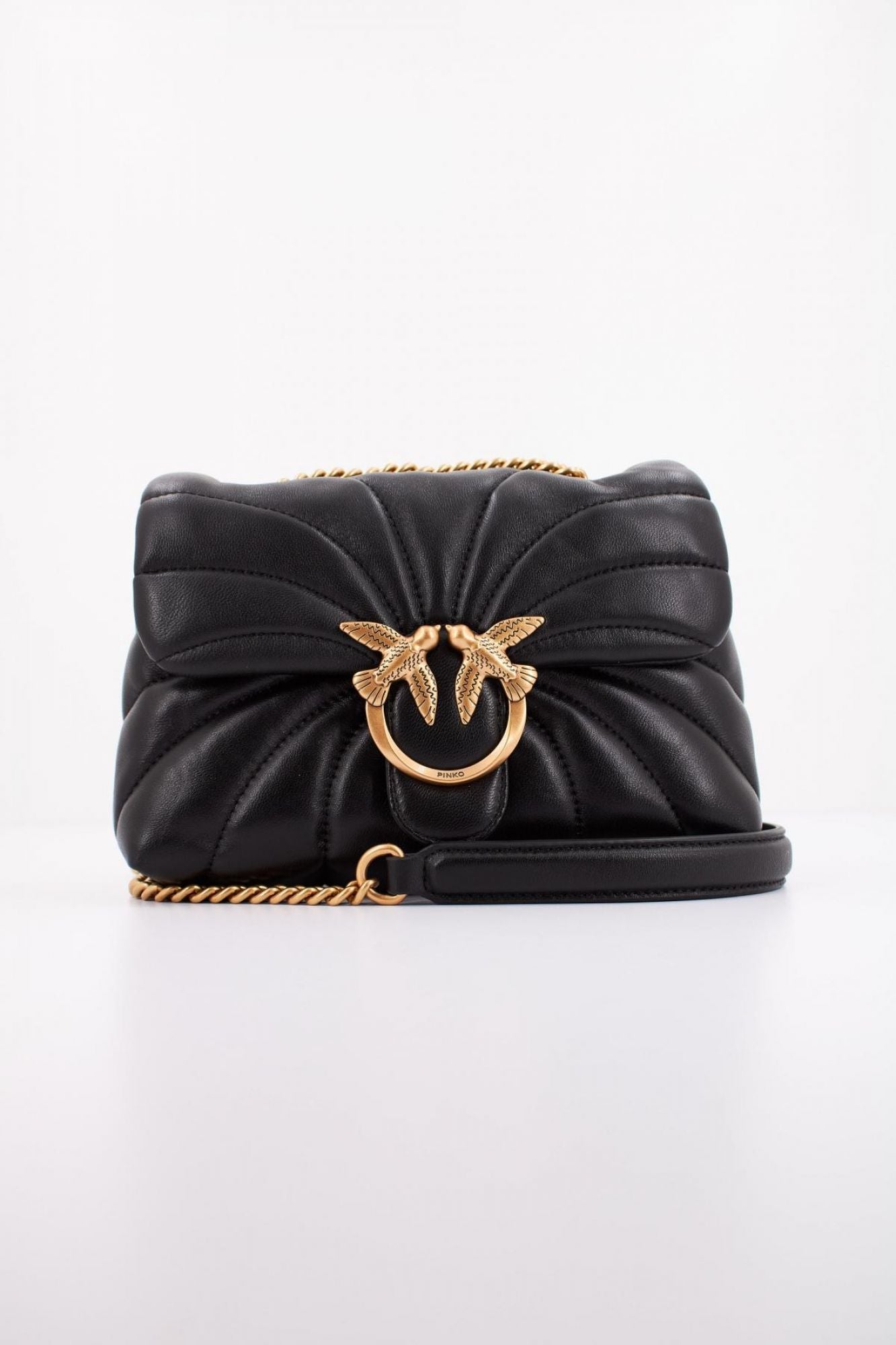 PINKO A1EX LOVE MINI PUFF CL en color NEGRO (1)