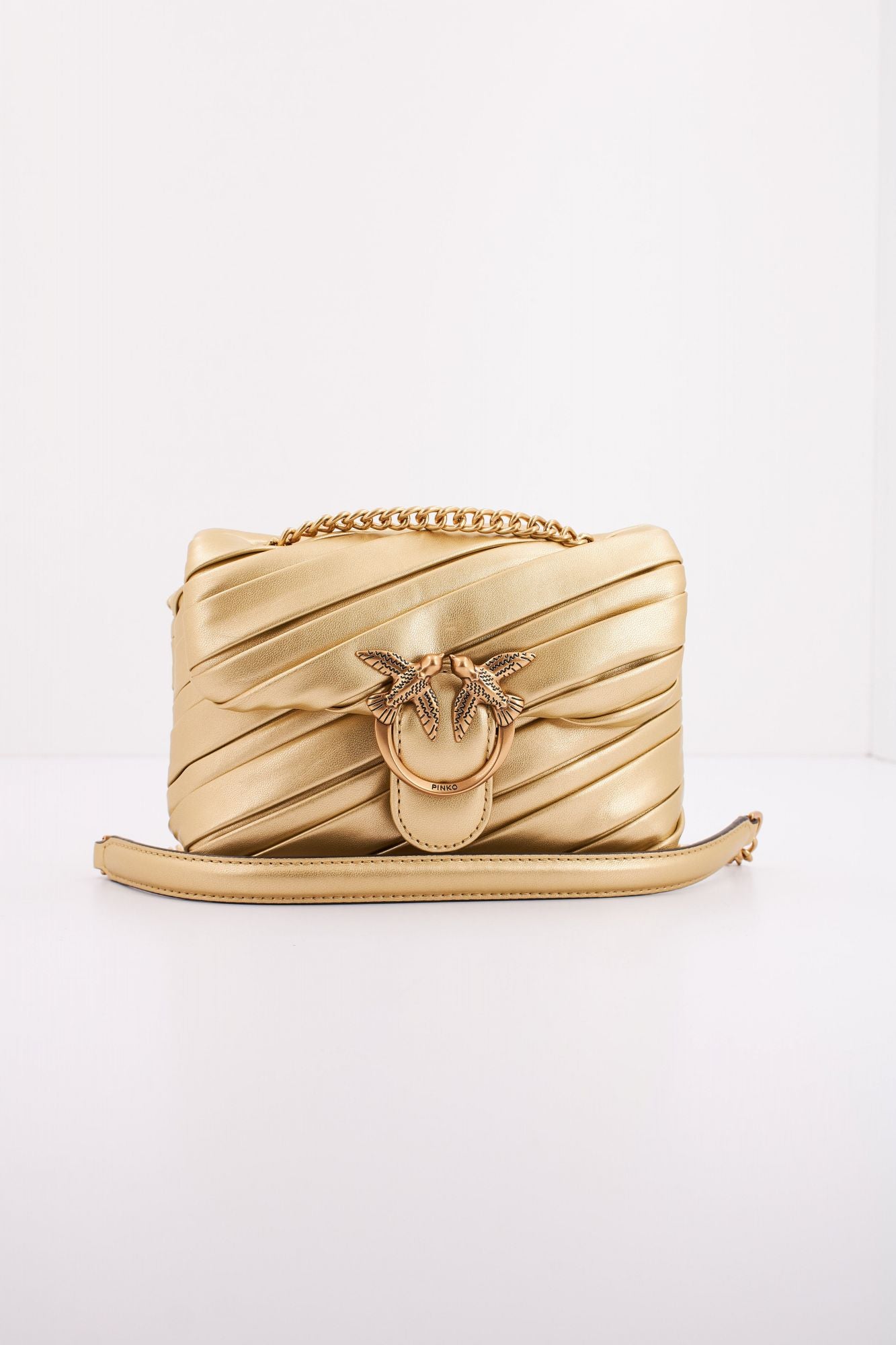 PINKO  LOVE BABY PUFF CL en color ORO (1)