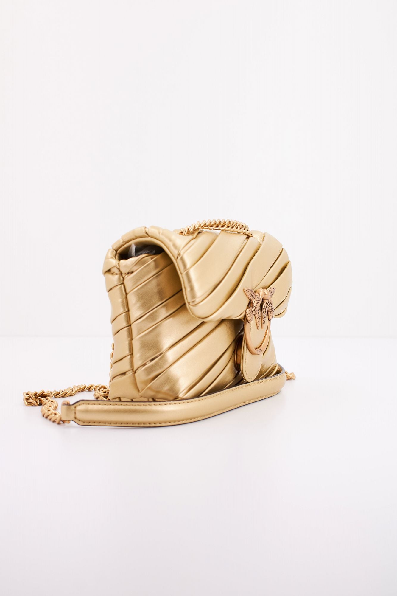 PINKO  LOVE BABY PUFF CL en color ORO (2)