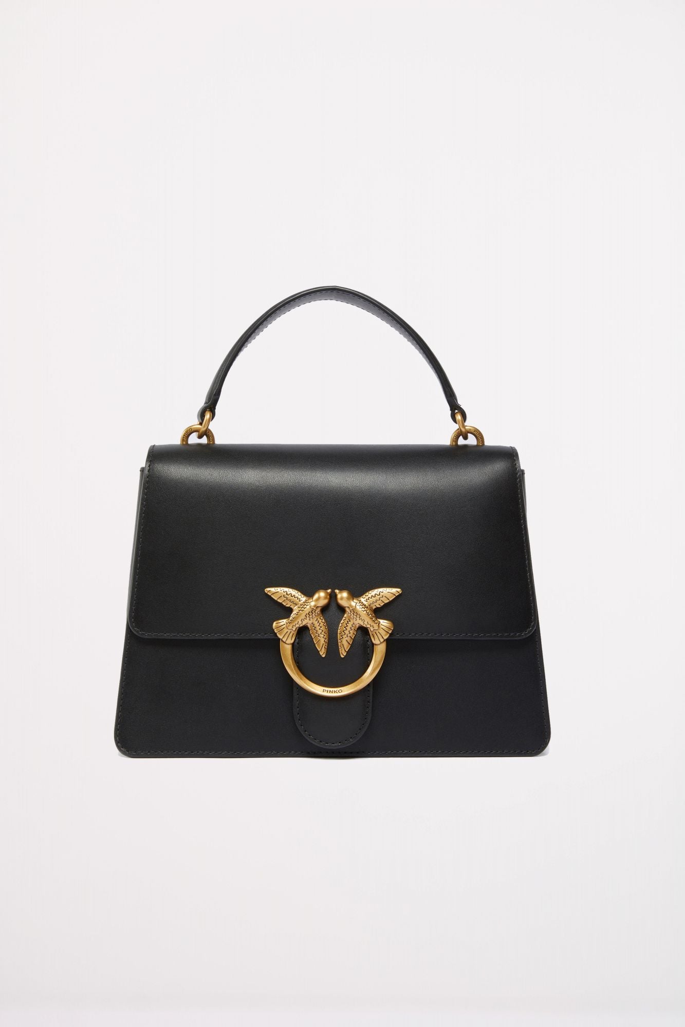 PINKO LOVE ONE TOP HAND en color NEGRO (1)