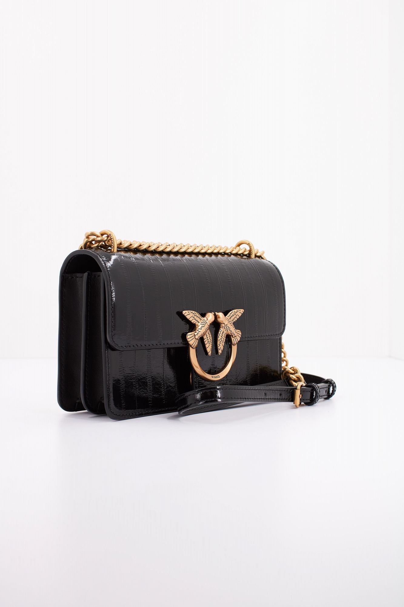 PINKO LOVE ONE MINI DC  en color NEGRO (2)
