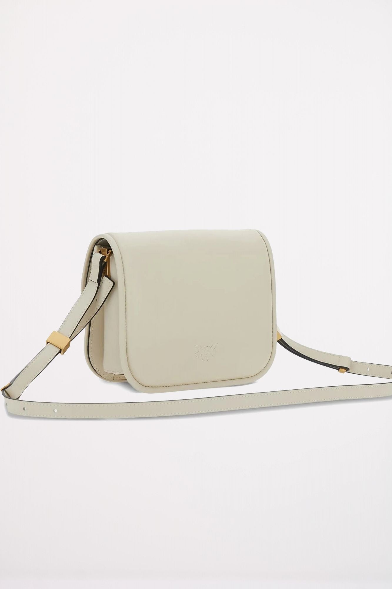 PINKO  LOVE BOX BAG FL M en color BLANCO (2)