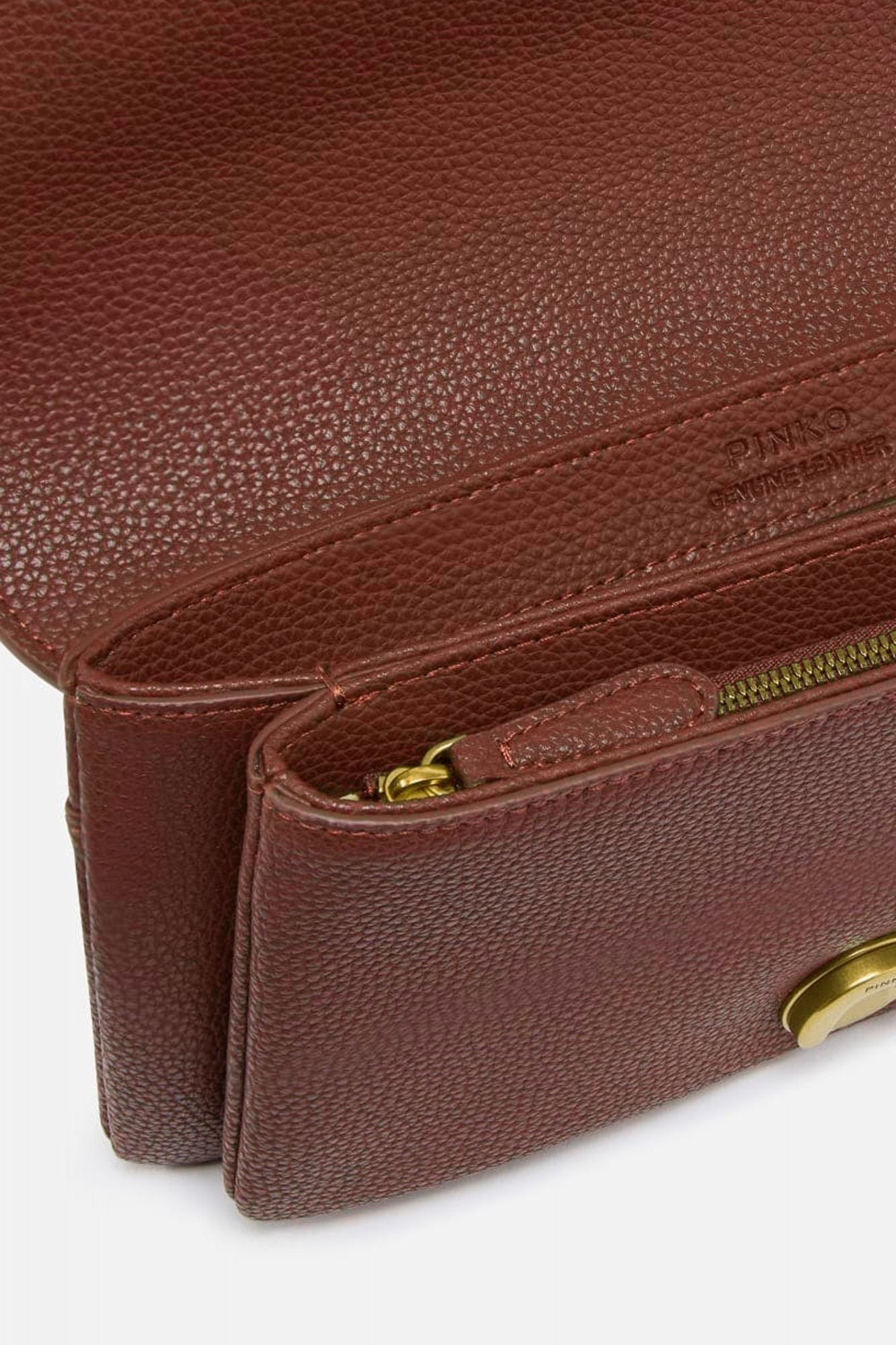 PINKO LOVE ONE SOFT MIN en color MARRON (4)