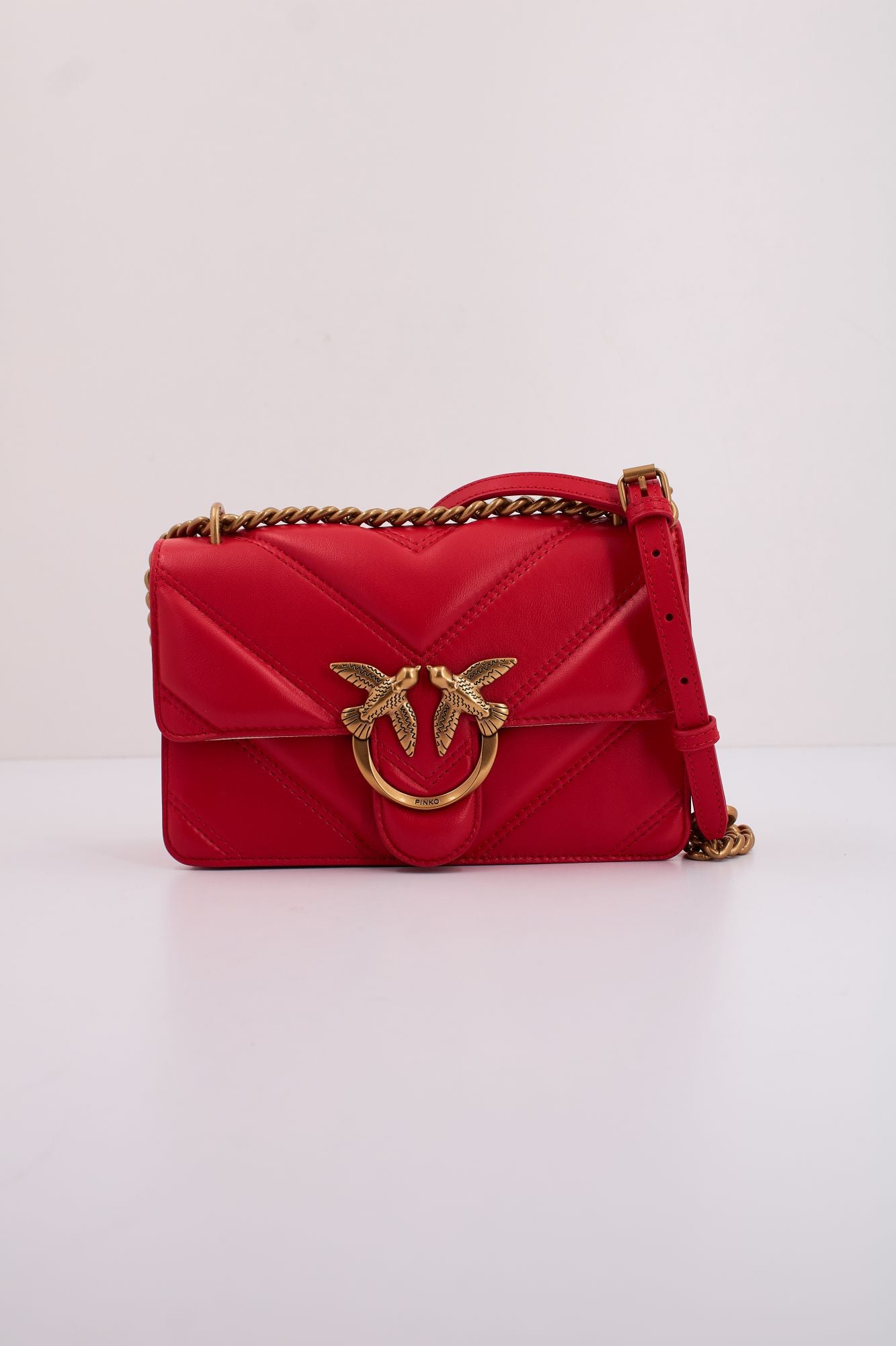 PINKO LOVE ONE MINI LIGHT DC en color ROJO (1)