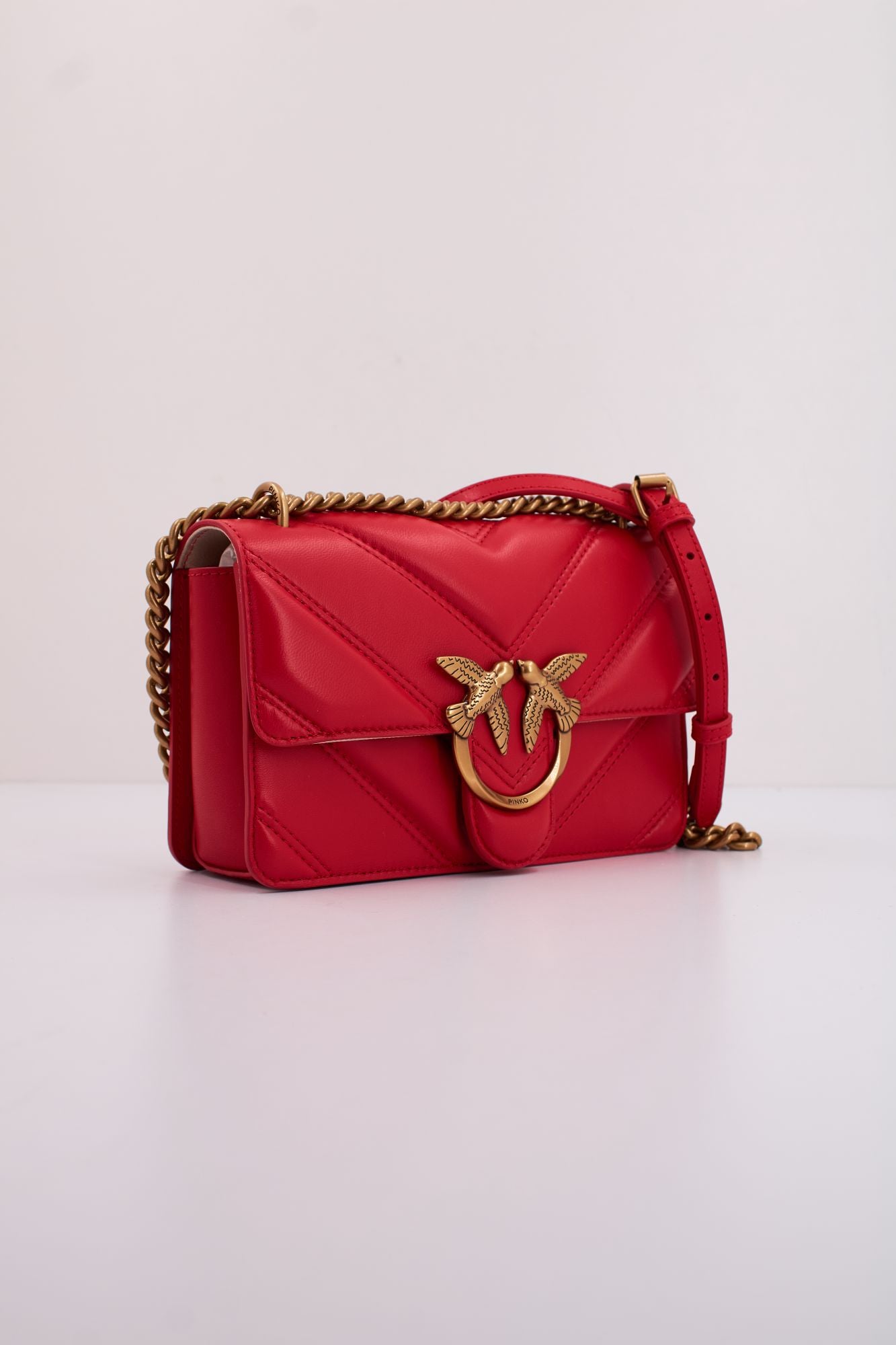 PINKO LOVE ONE MINI LIGHT DC en color ROJO (2)