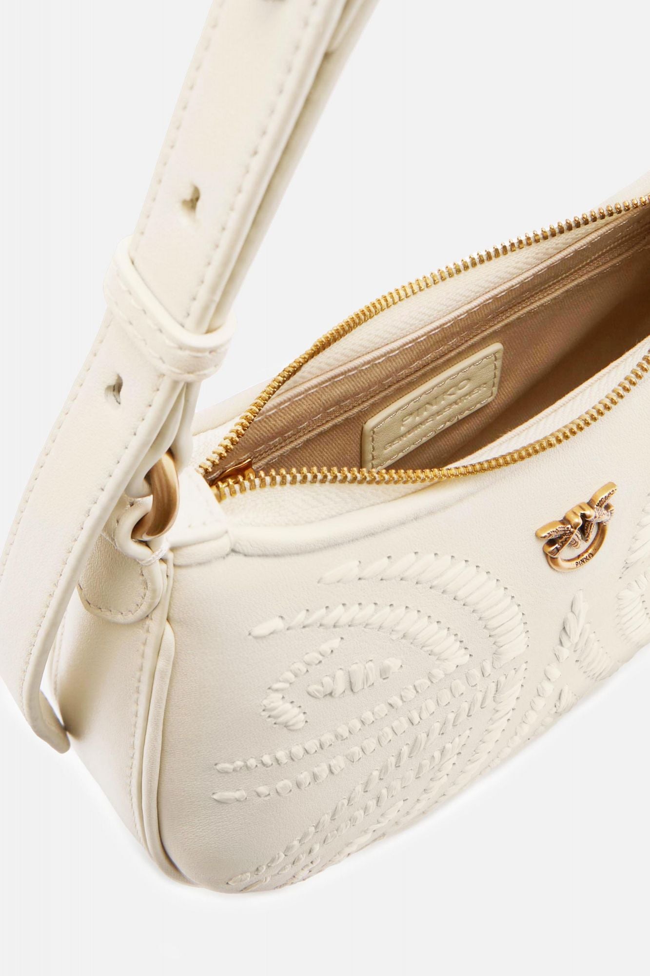 PINKO HALF MONN BABY en color BLANCO (4)