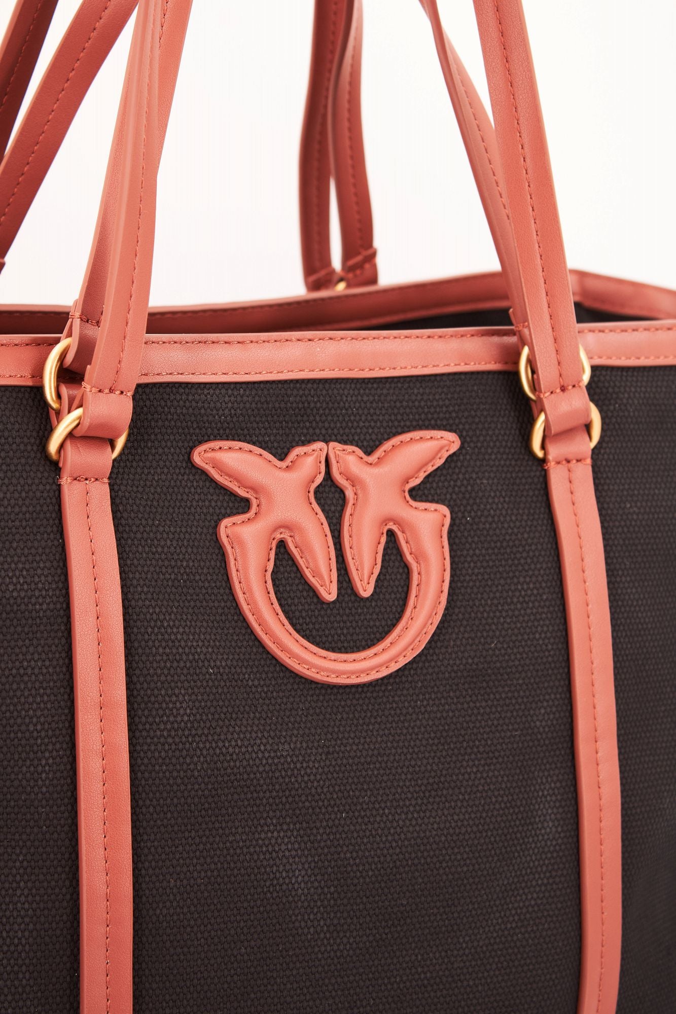 PINKO MIRANDA SHOPPER en color MARRON (4)