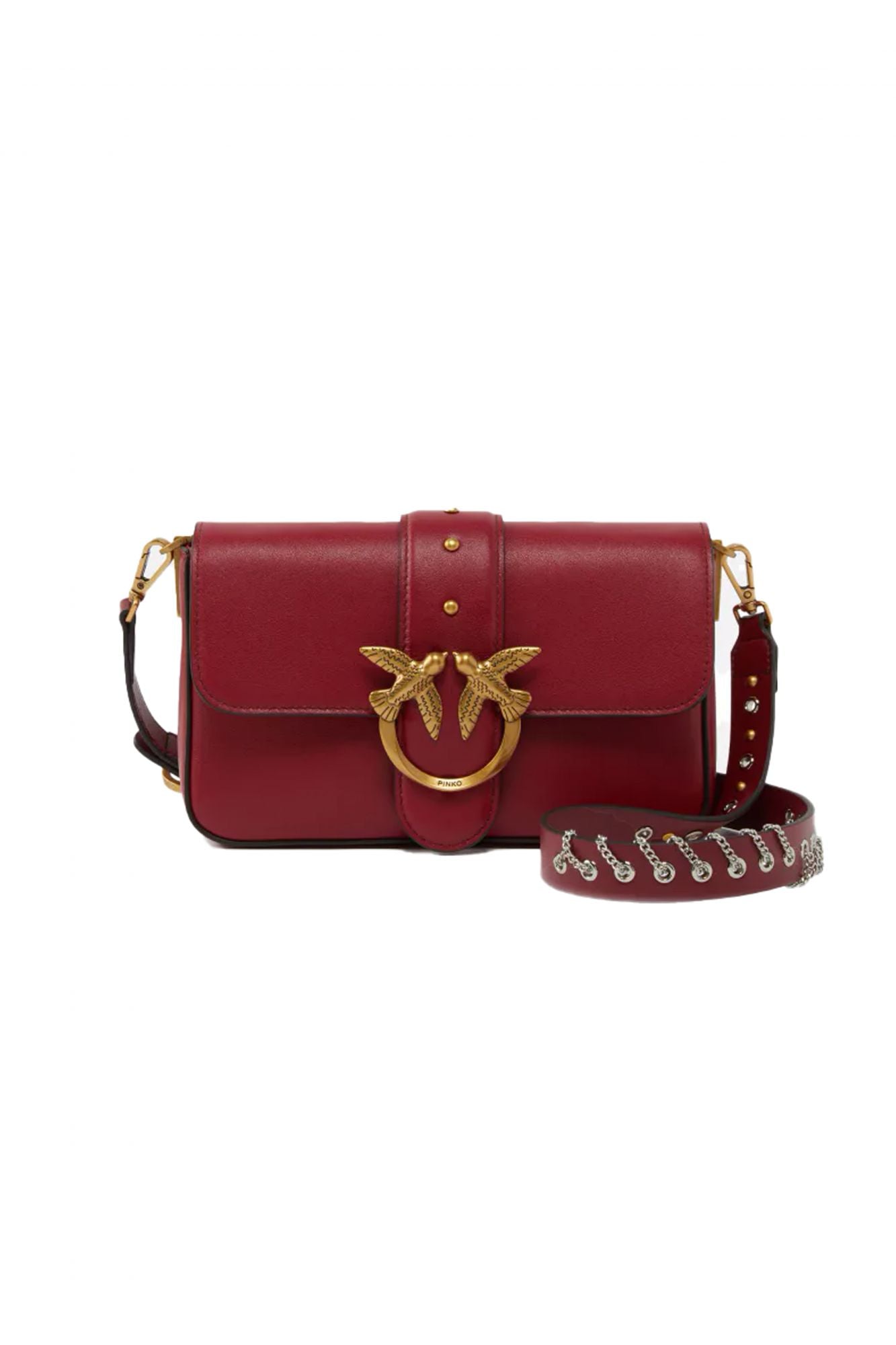 PINKO LOVE ONE MINI SLOUCHY en color ROJO (1)
