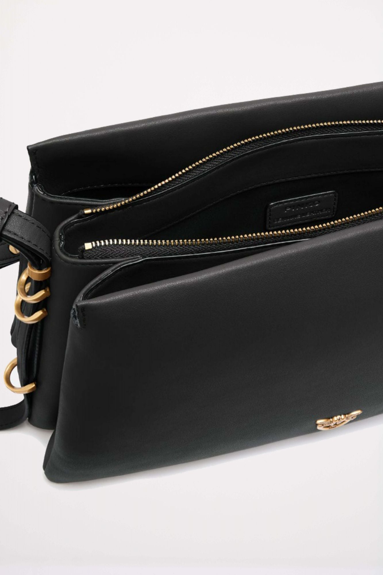 PINKO TRIPLET VITELLO MORBIDO en color NEGRO (4)