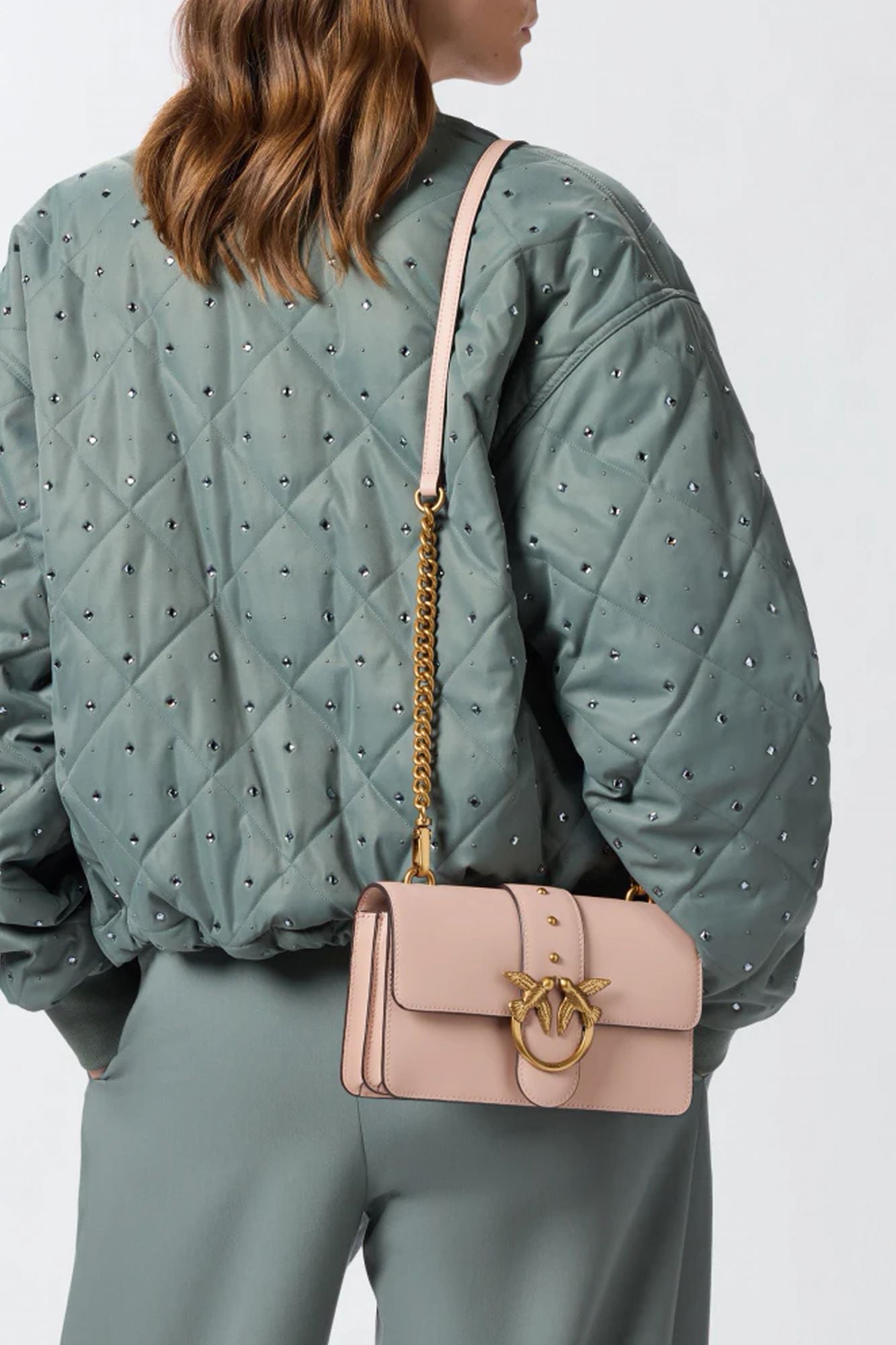 PINKO A0F1 LOVE ONE MINI ST. CL VI en color NUDE (4)