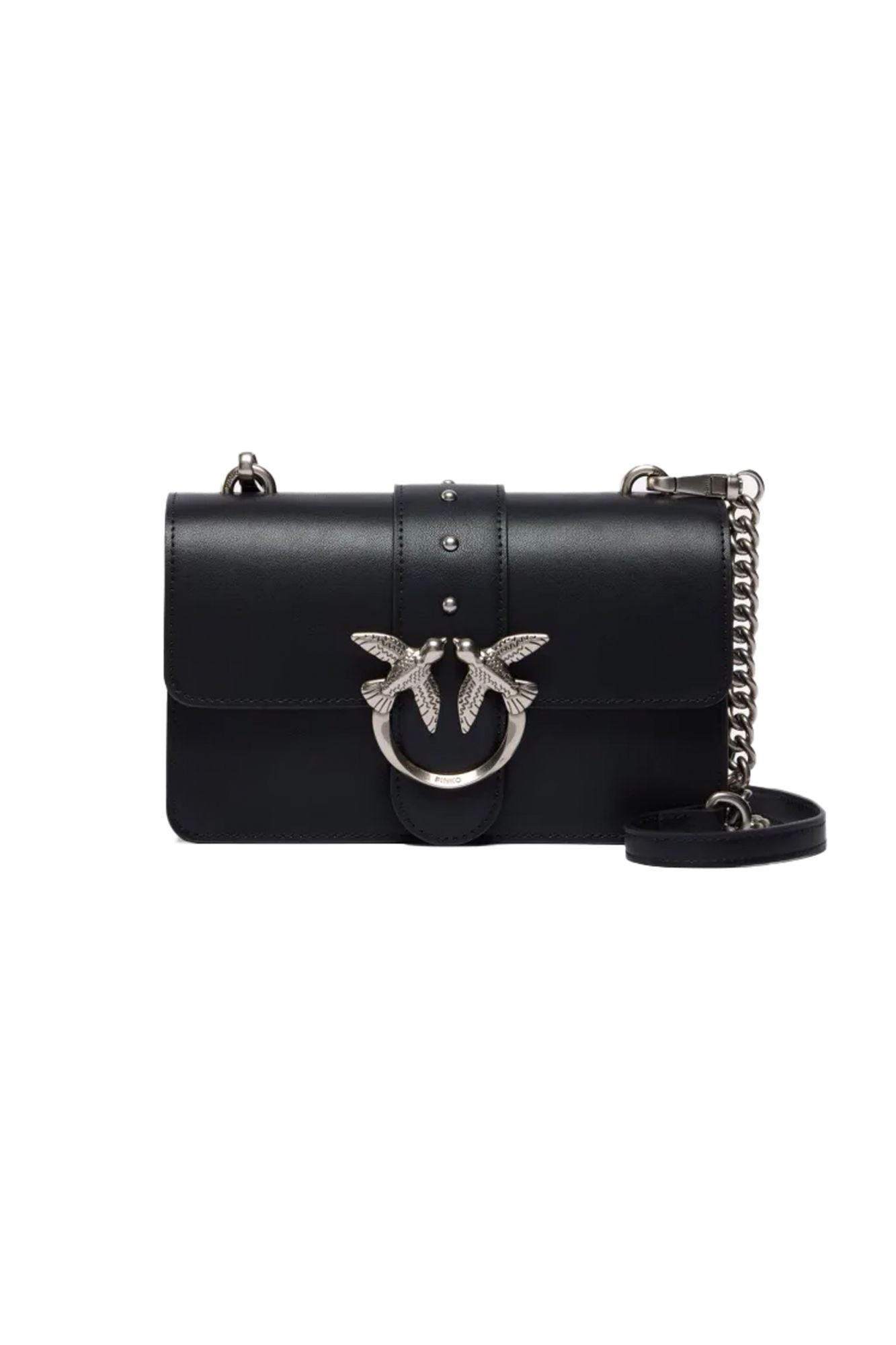 PINKO LOVE ONE MINI ST. CL VI en color NEGRO (1)