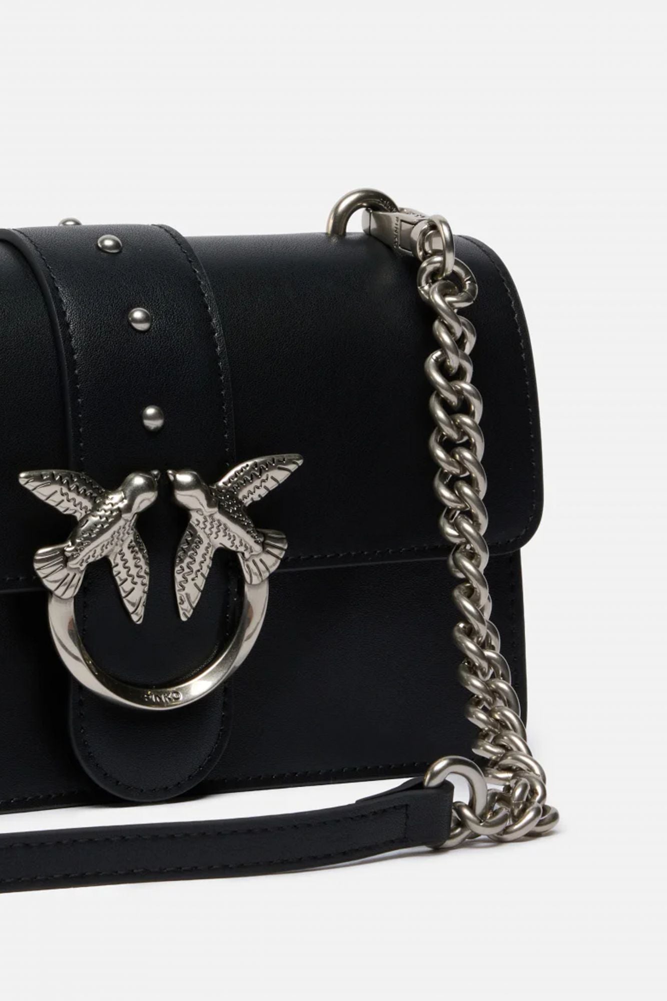 PINKO LOVE ONE MINI ST. CL VI en color NEGRO (3)