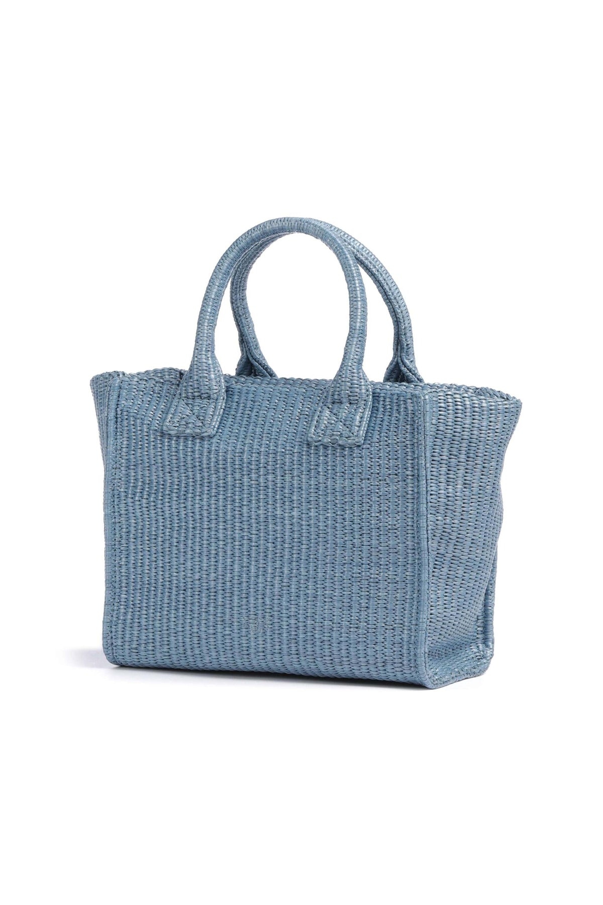 PINKO BEACH SHOPPER MINI en color AZUL (2)