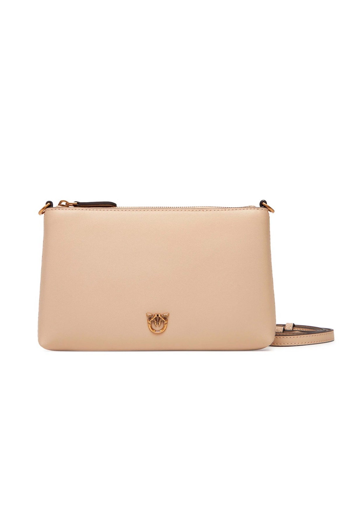 PINKO FLAT HORIZONTAL MINI en color BEIS (2)