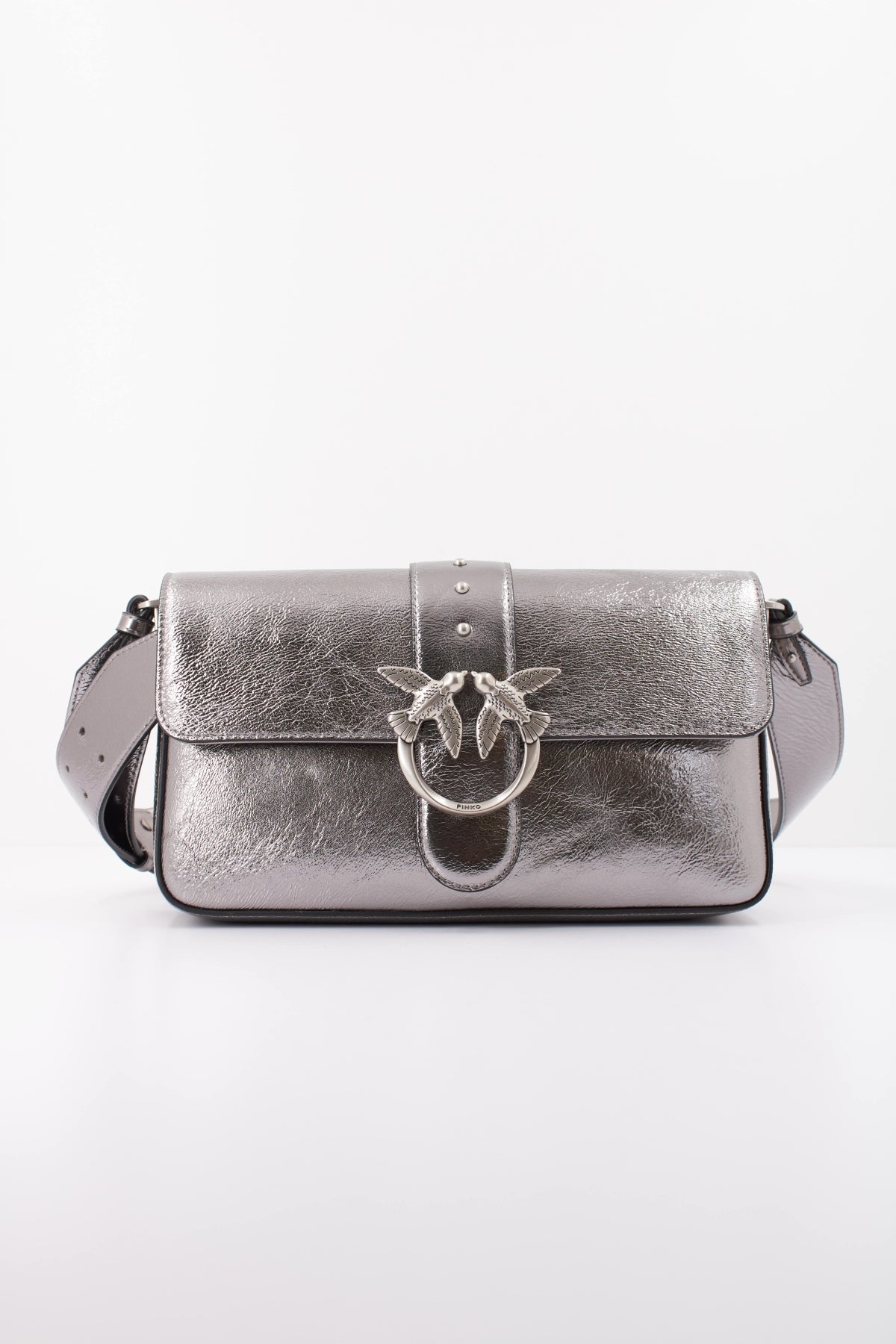 PINKO LOVE ONE CLASSIC en color PLATA (1)