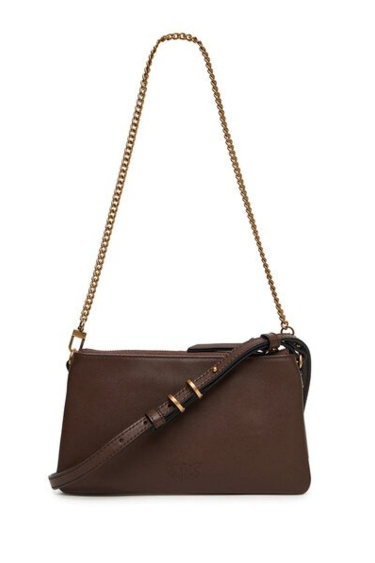 PINKO 105359 A0QO DOUBLE MINI VITELLO MOR en color MARRON (2)